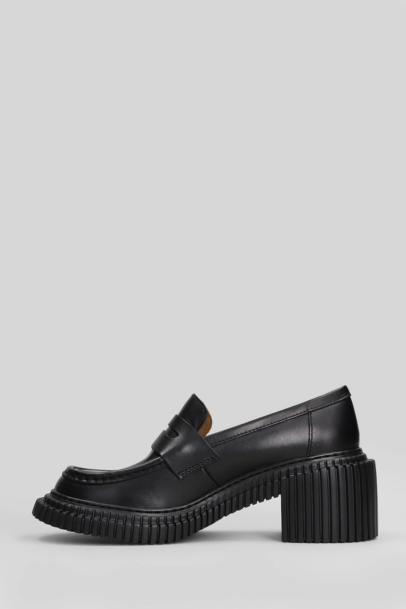 Pix london Loafers in black leather - Image 3