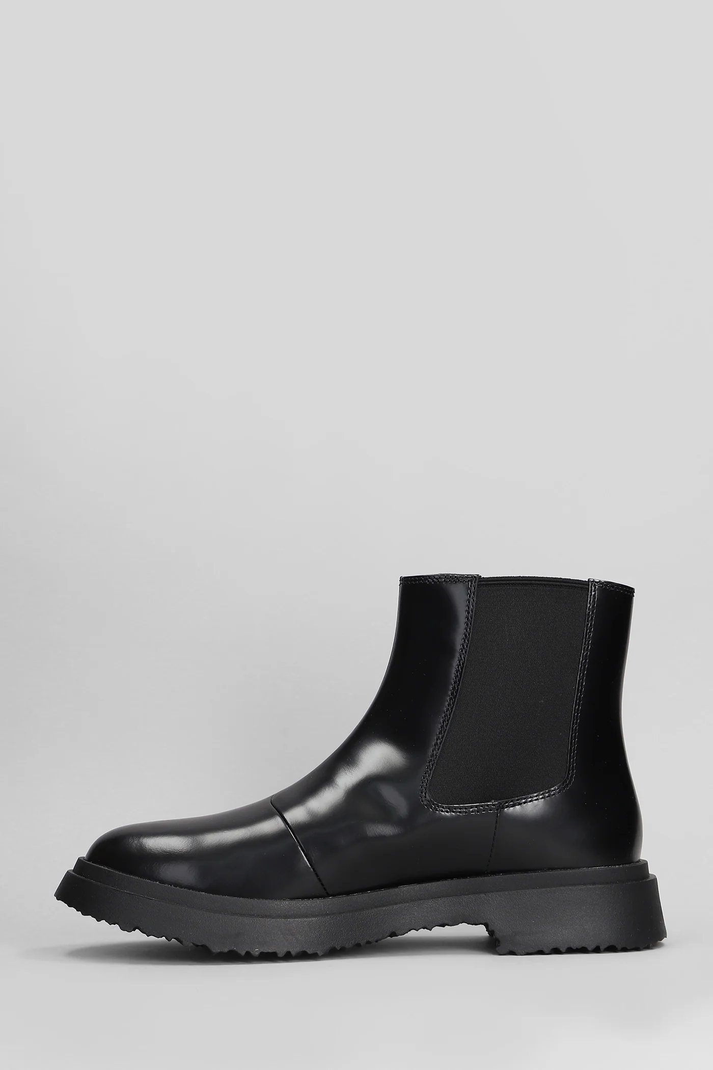 Walden Combat boots in black leather - Image 3