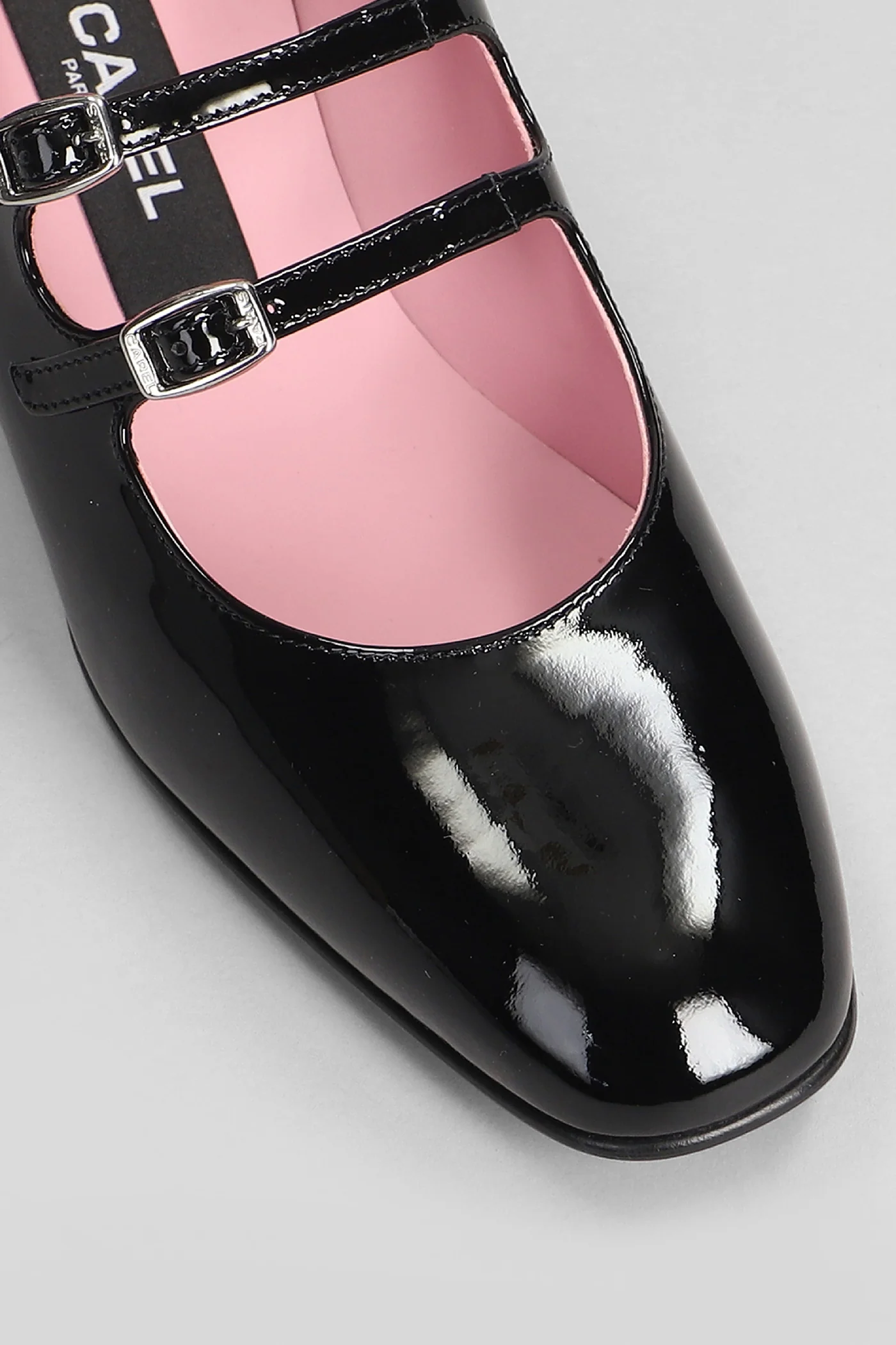 Ariana Ballet flats in black patent leather - Image 5