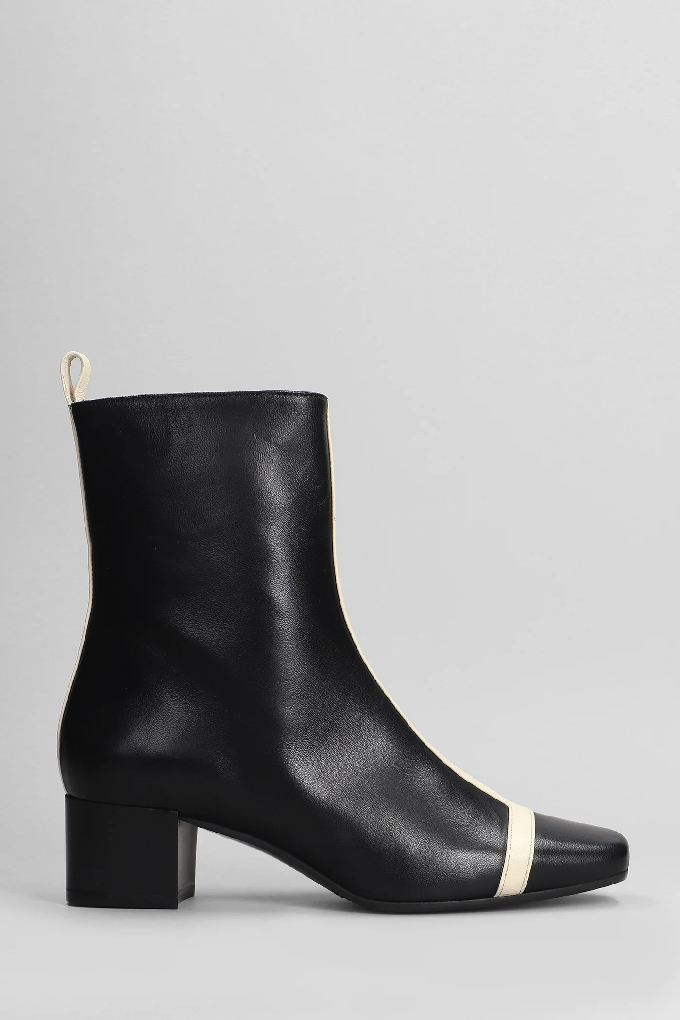 Audrey High heels Ankle boots in black leather