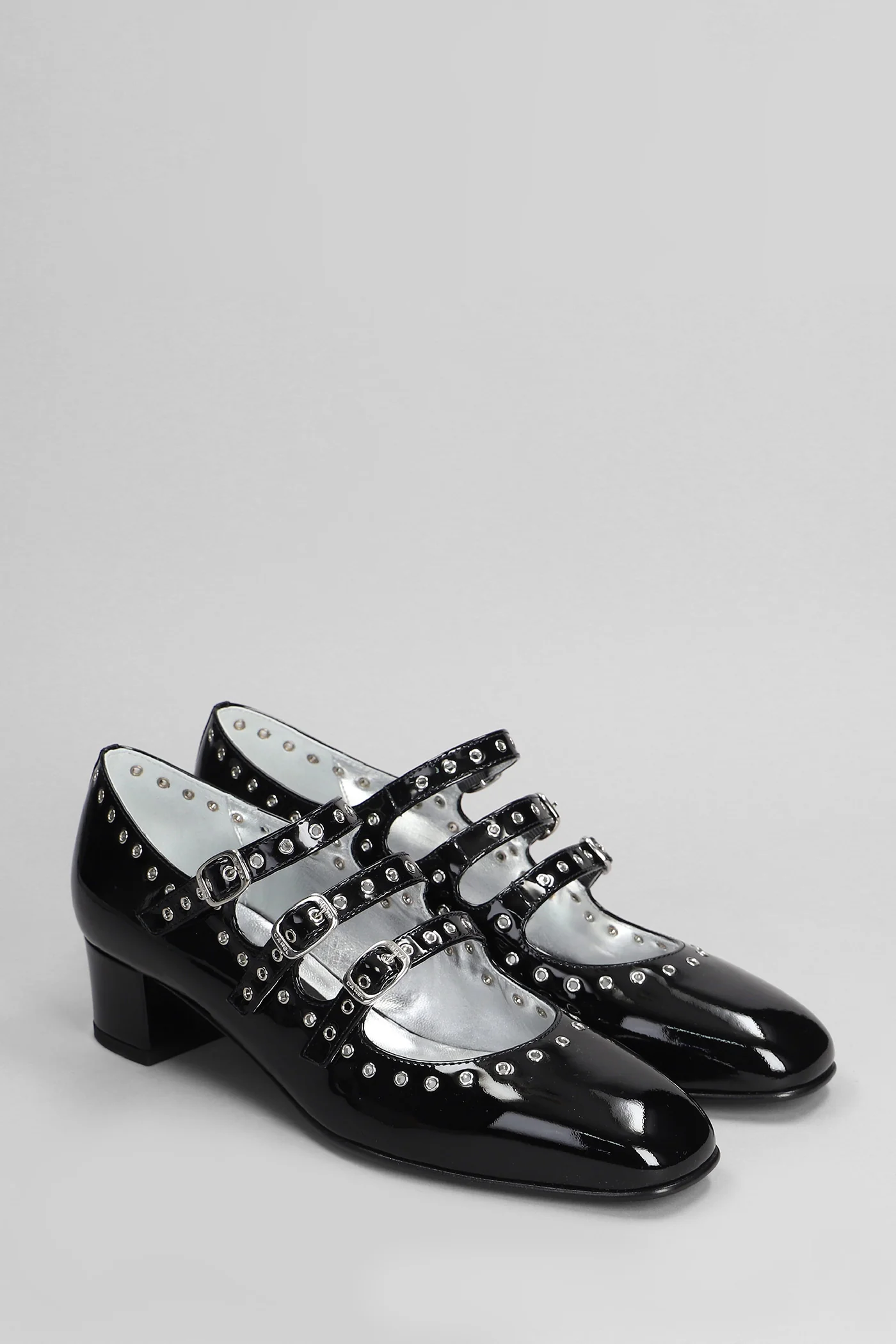 Camden Pumps in black patent leather - Image 2
