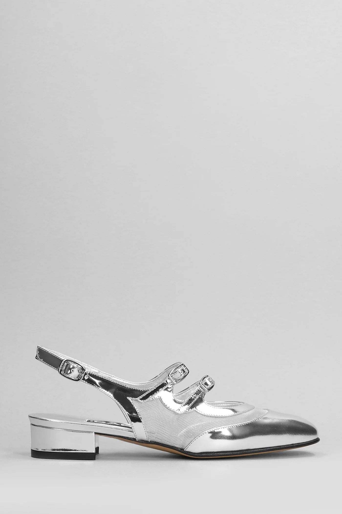 Pechenight Pumps in silver leather