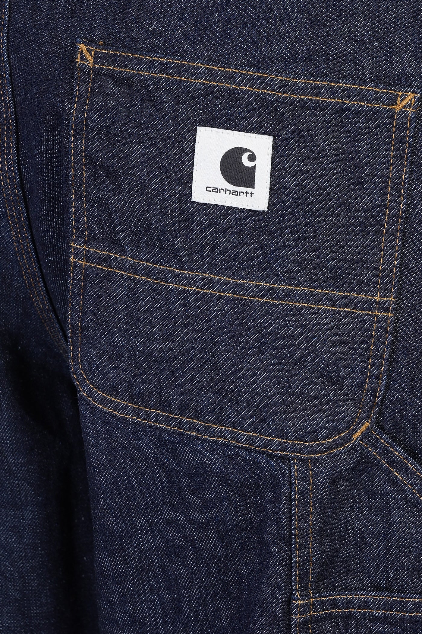 Brandon Single Knee Shorts in blue denim - Image 5