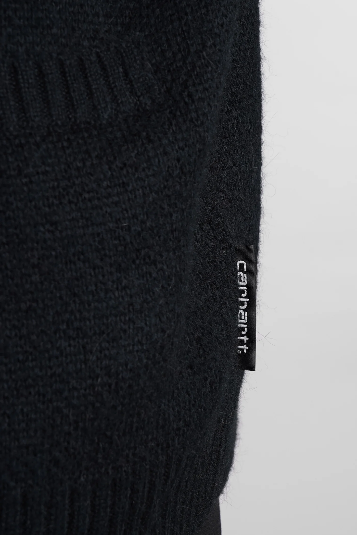 Cardigan in black wool - Image 5