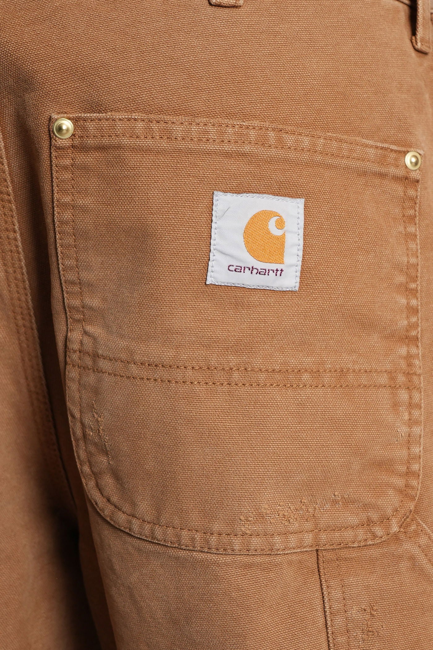 Double knee pant Pants in Camel cotton - Image 5