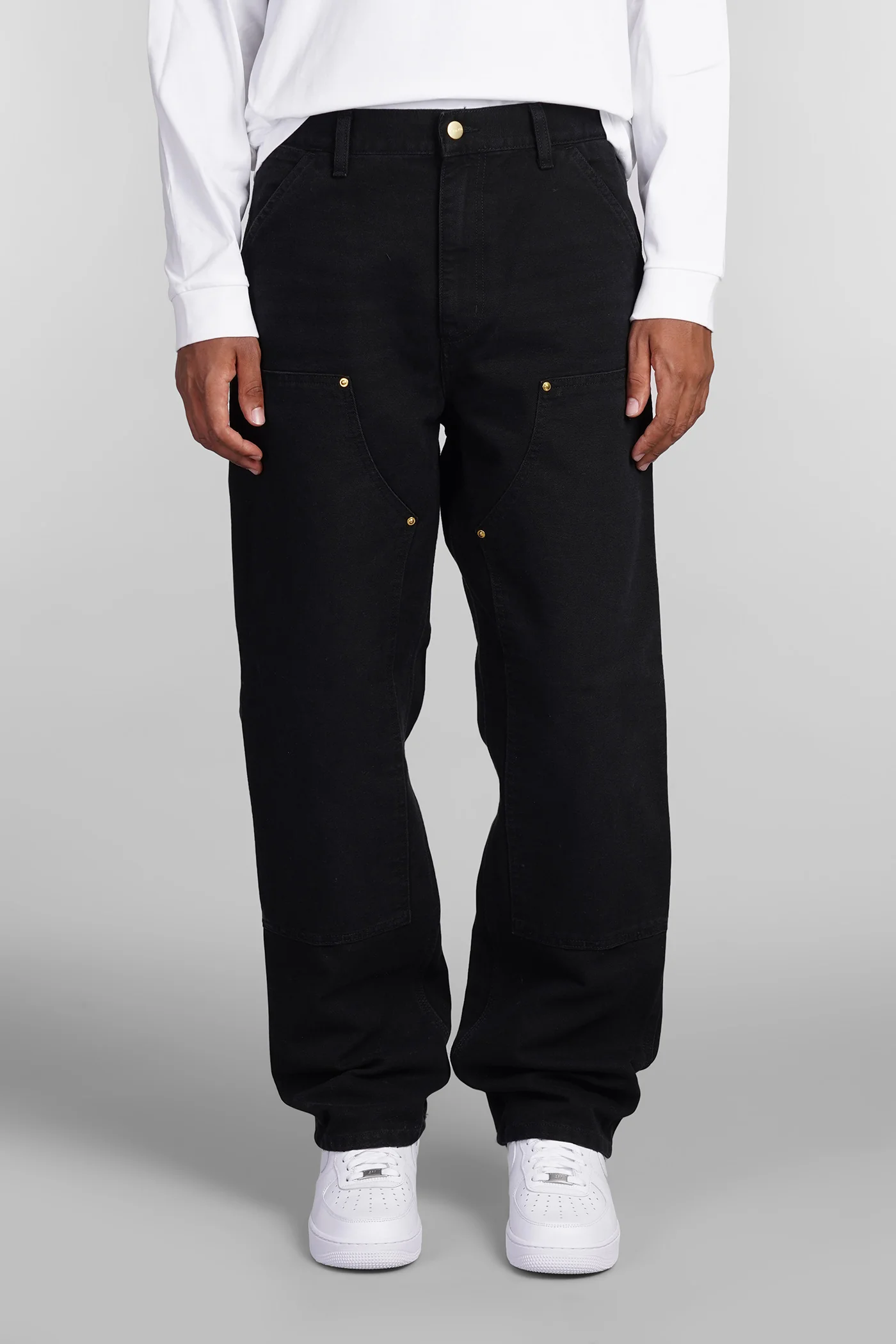 Jeans in black denim