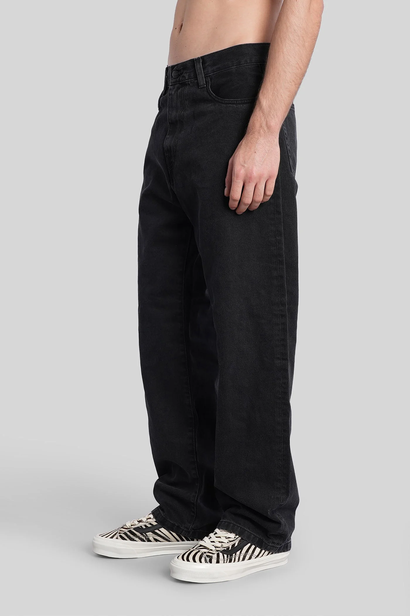 Landon pant Jeans in black denim - Image 4