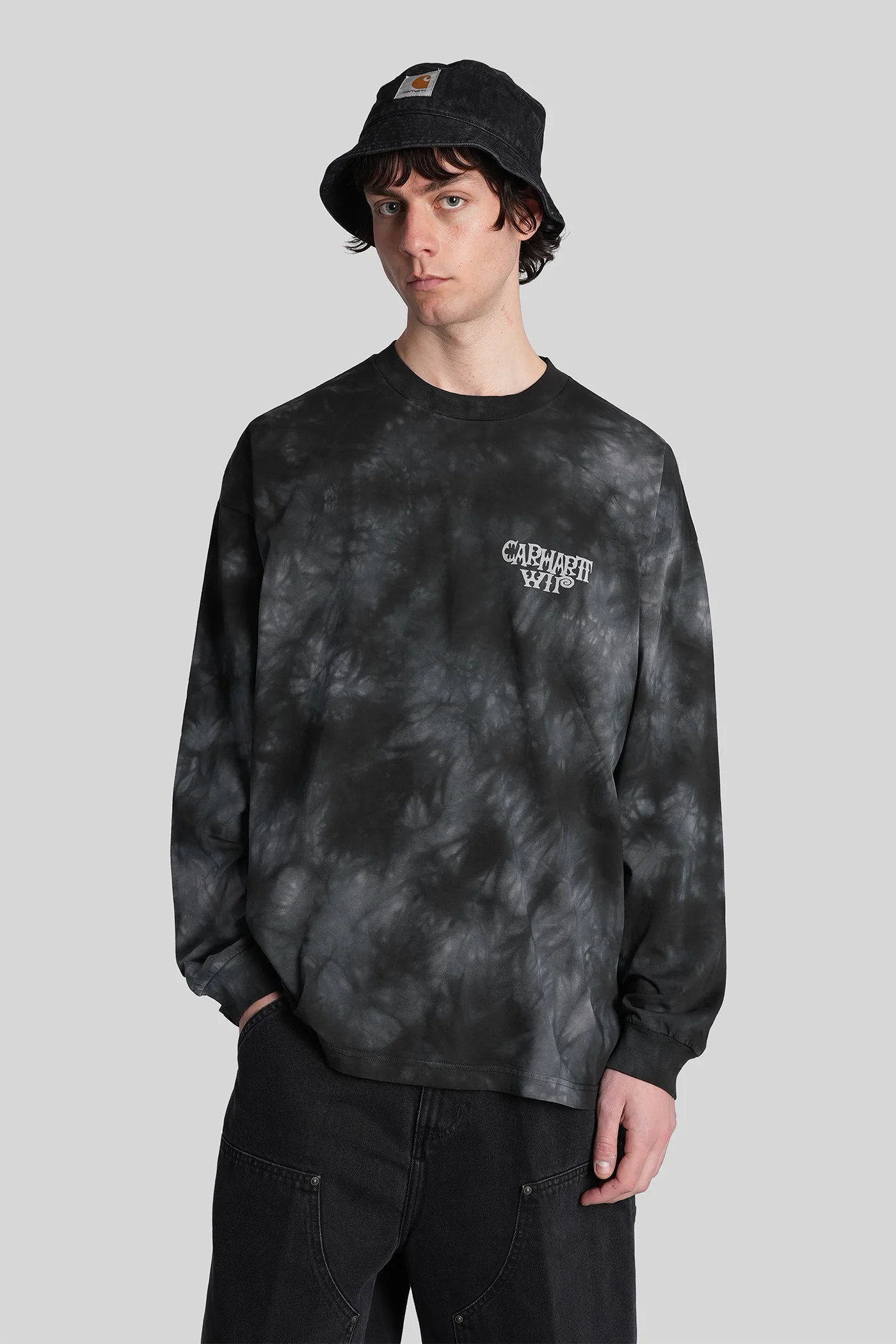 Ls tadiate t-shirt  in black cotton - Image 11