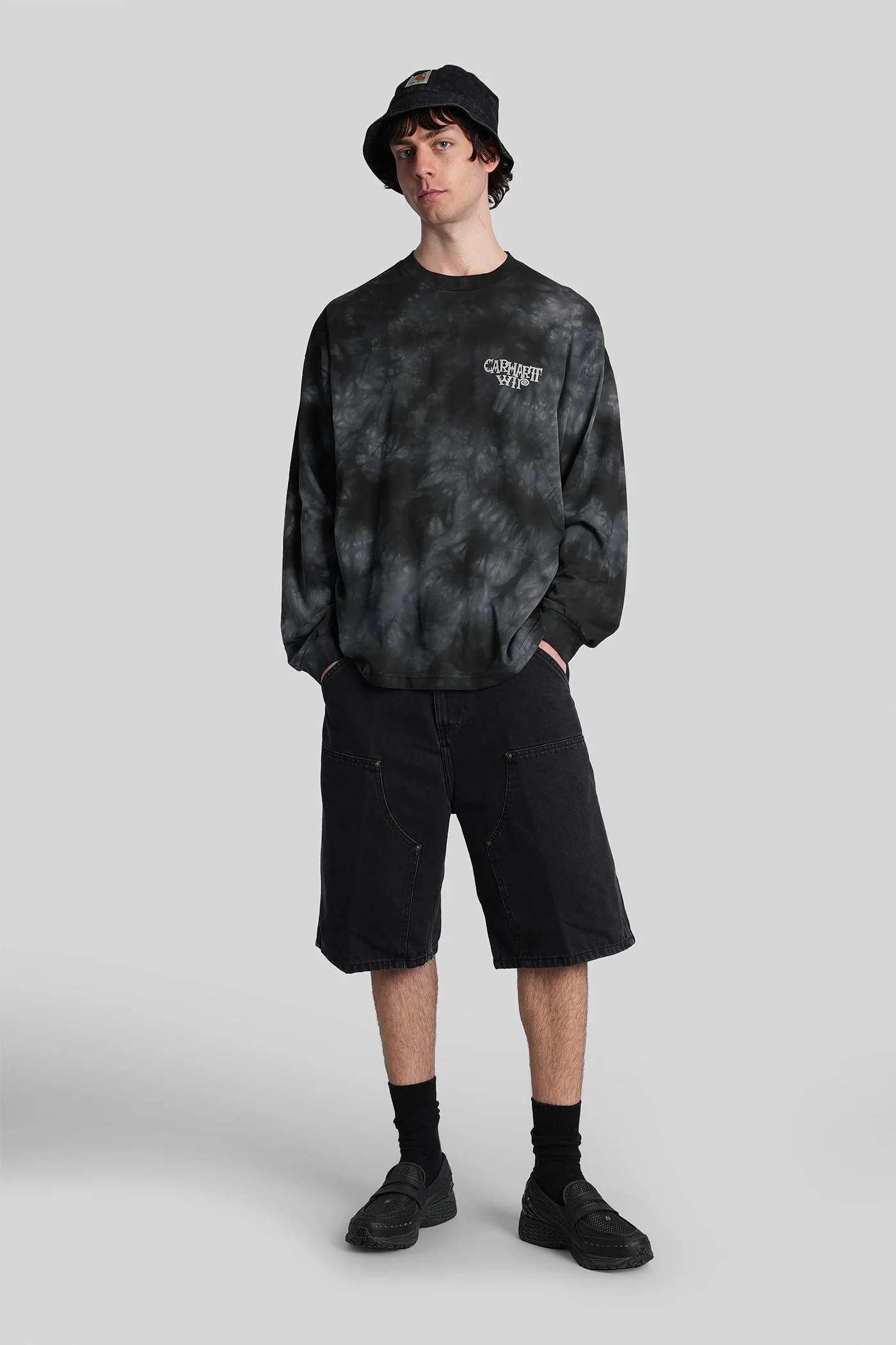 Ls tadiate t-shirt  in black cotton - Image 12