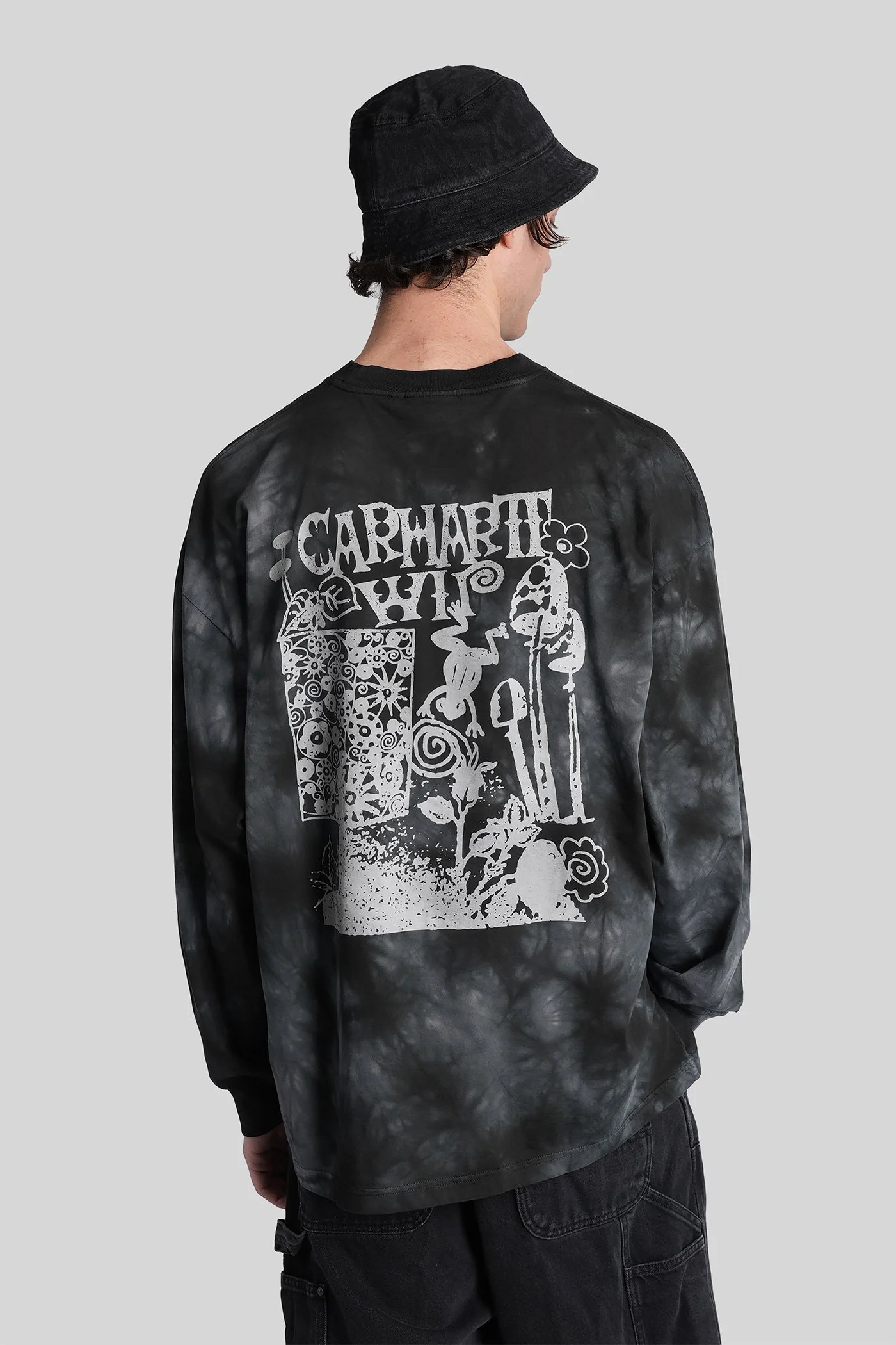 Ls tadiate t-shirt  in black cotton - Image 18