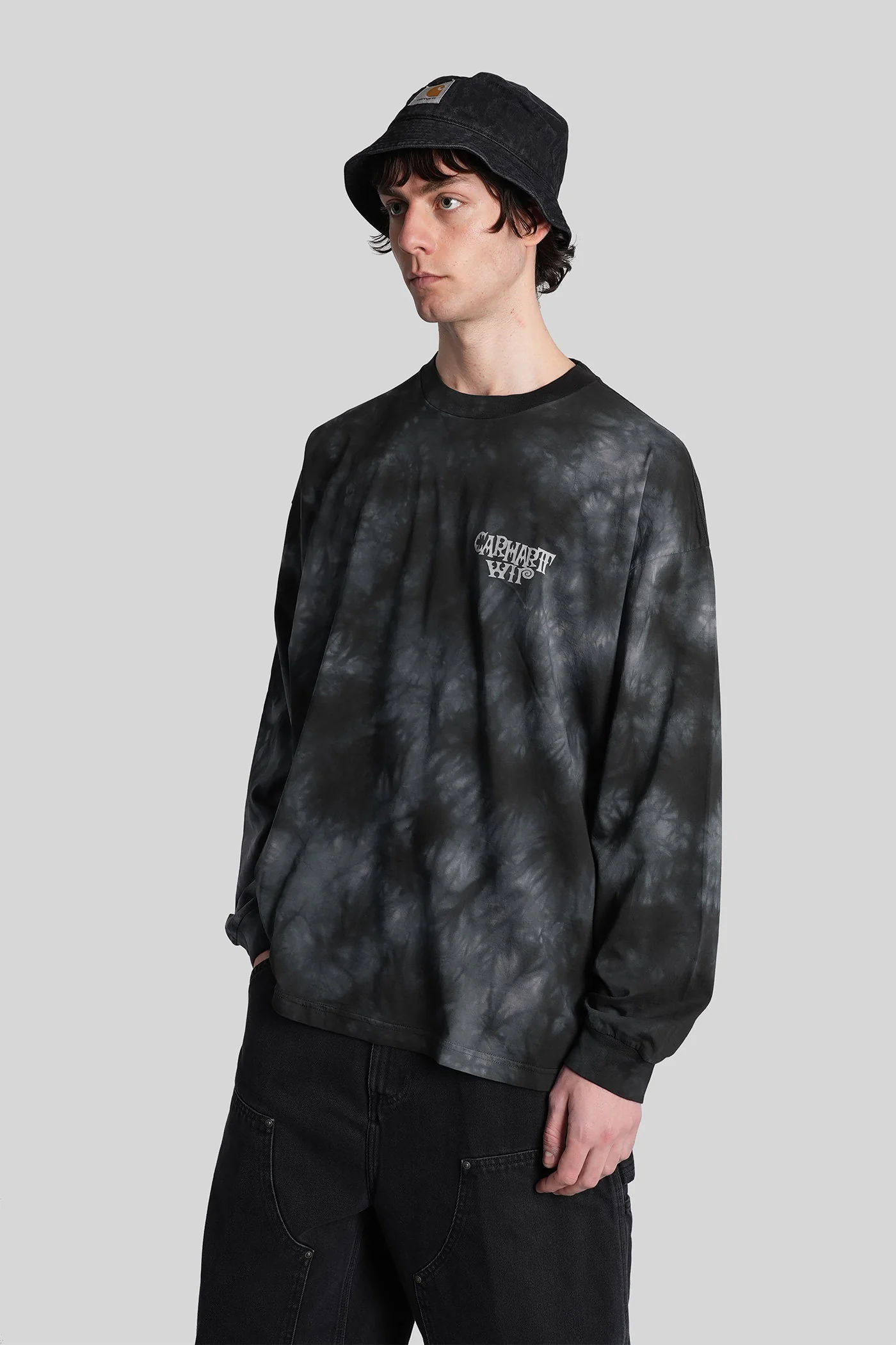 Ls tadiate t-shirt  in black cotton - Image 9