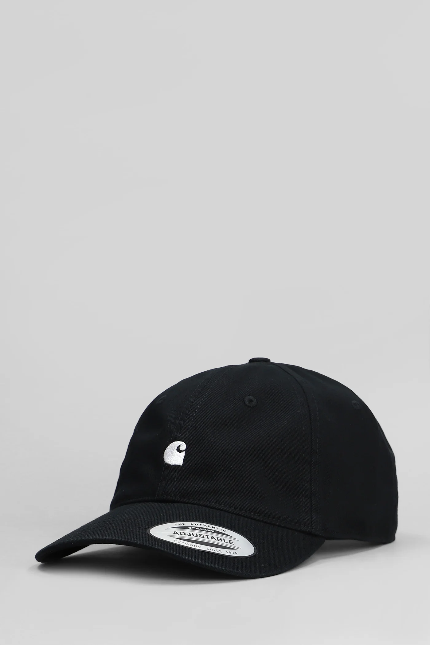 Madison Logo Cap Hats in black cotton - Image 2