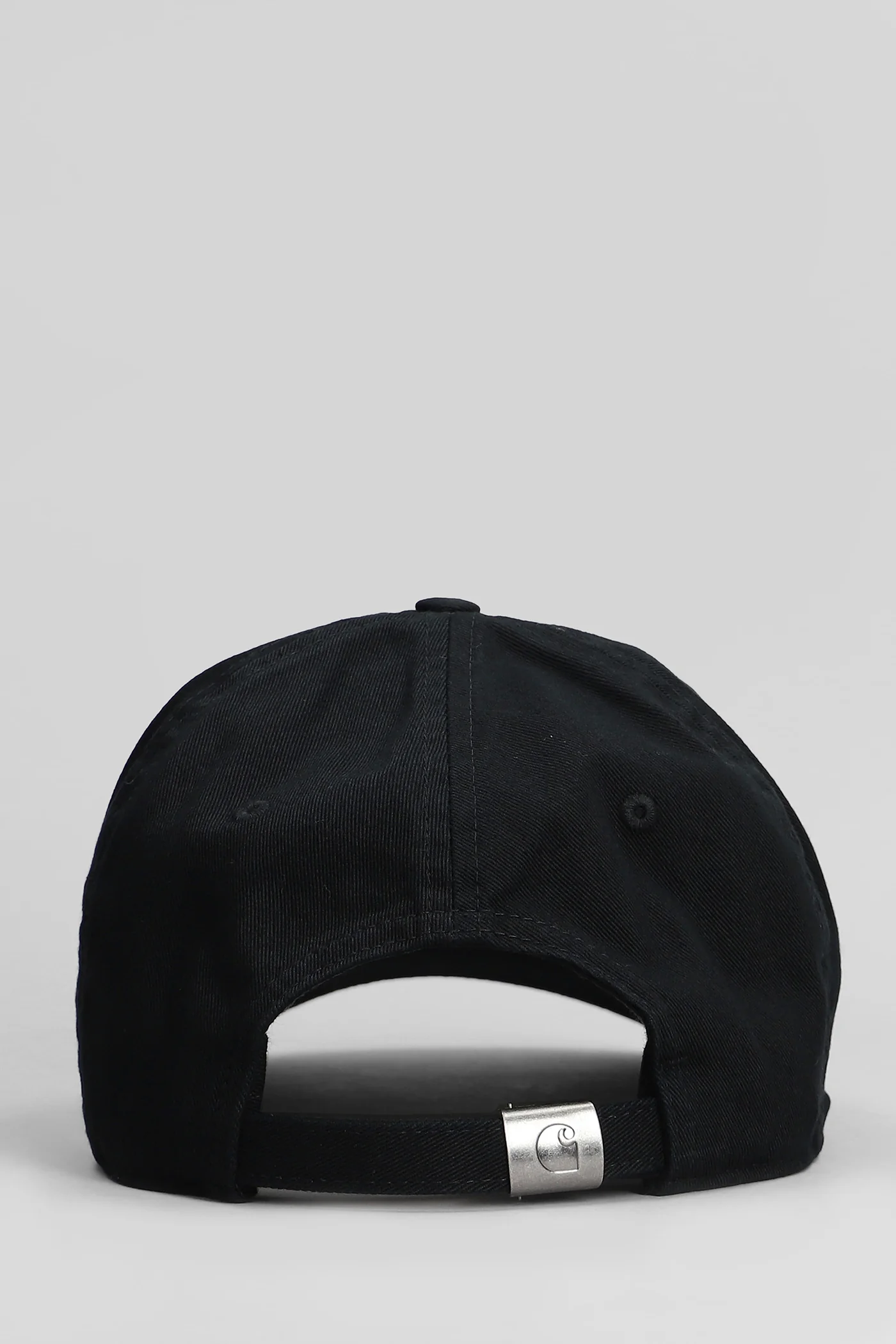 Madison Logo Cap Hats in black cotton - Image 3