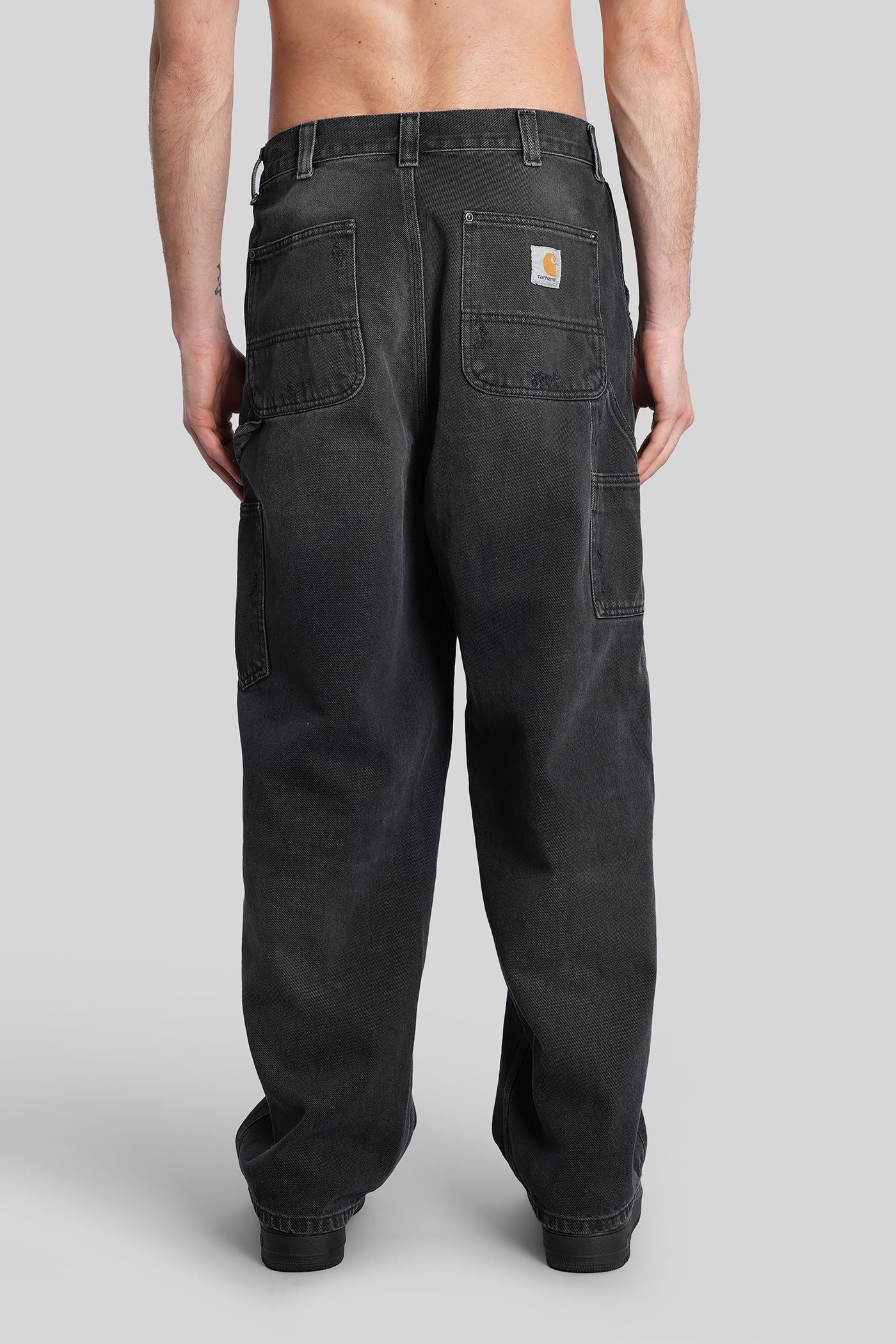Og double knee pant Jeans in black denim - Image 3