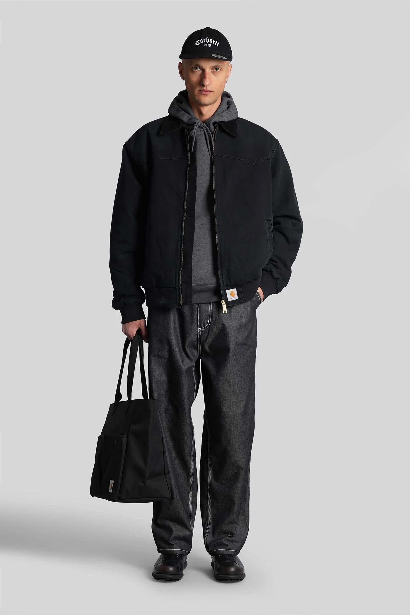 Og single knee pant Jeans in black denim - Image 2