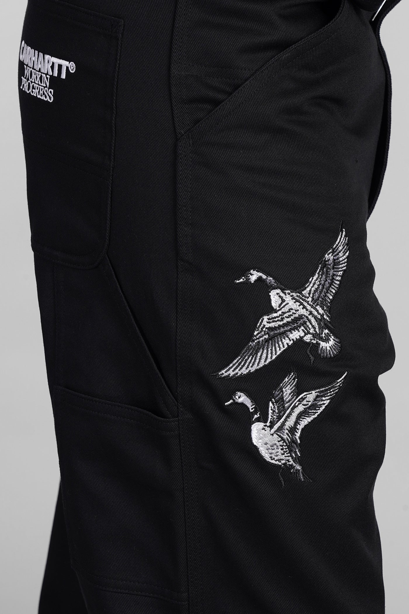 Pants in black cotton - Image 5