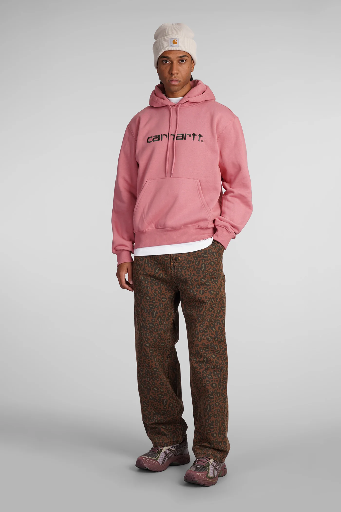 Pants in brown cotton - Image 2