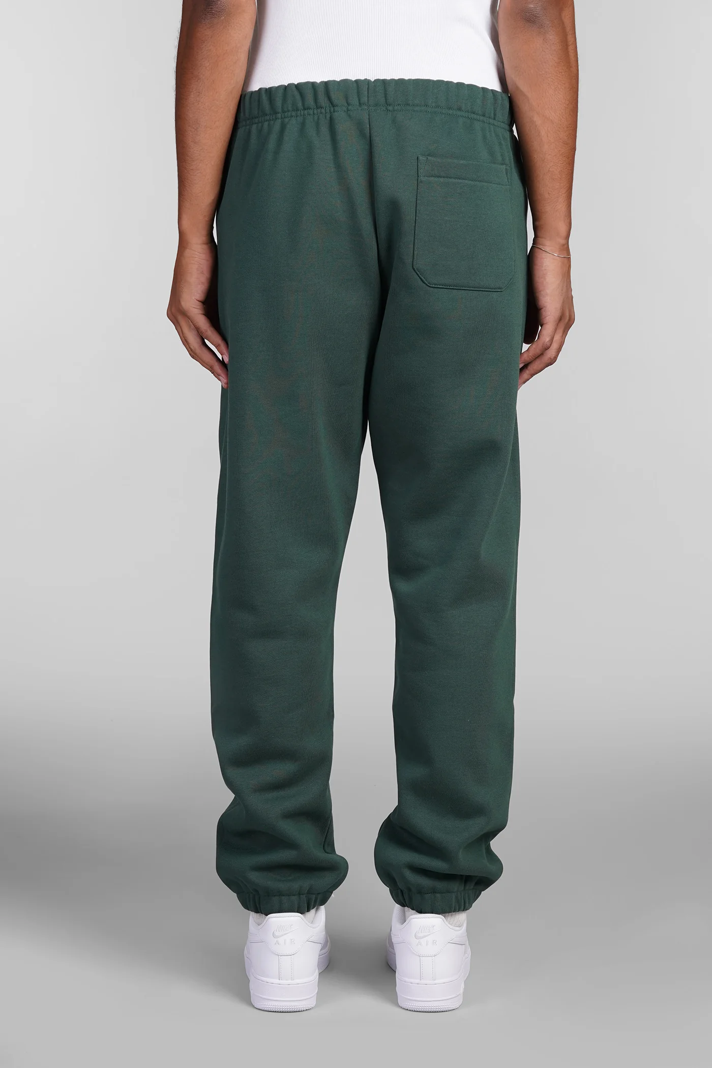 Pants in green cotton - Image 3