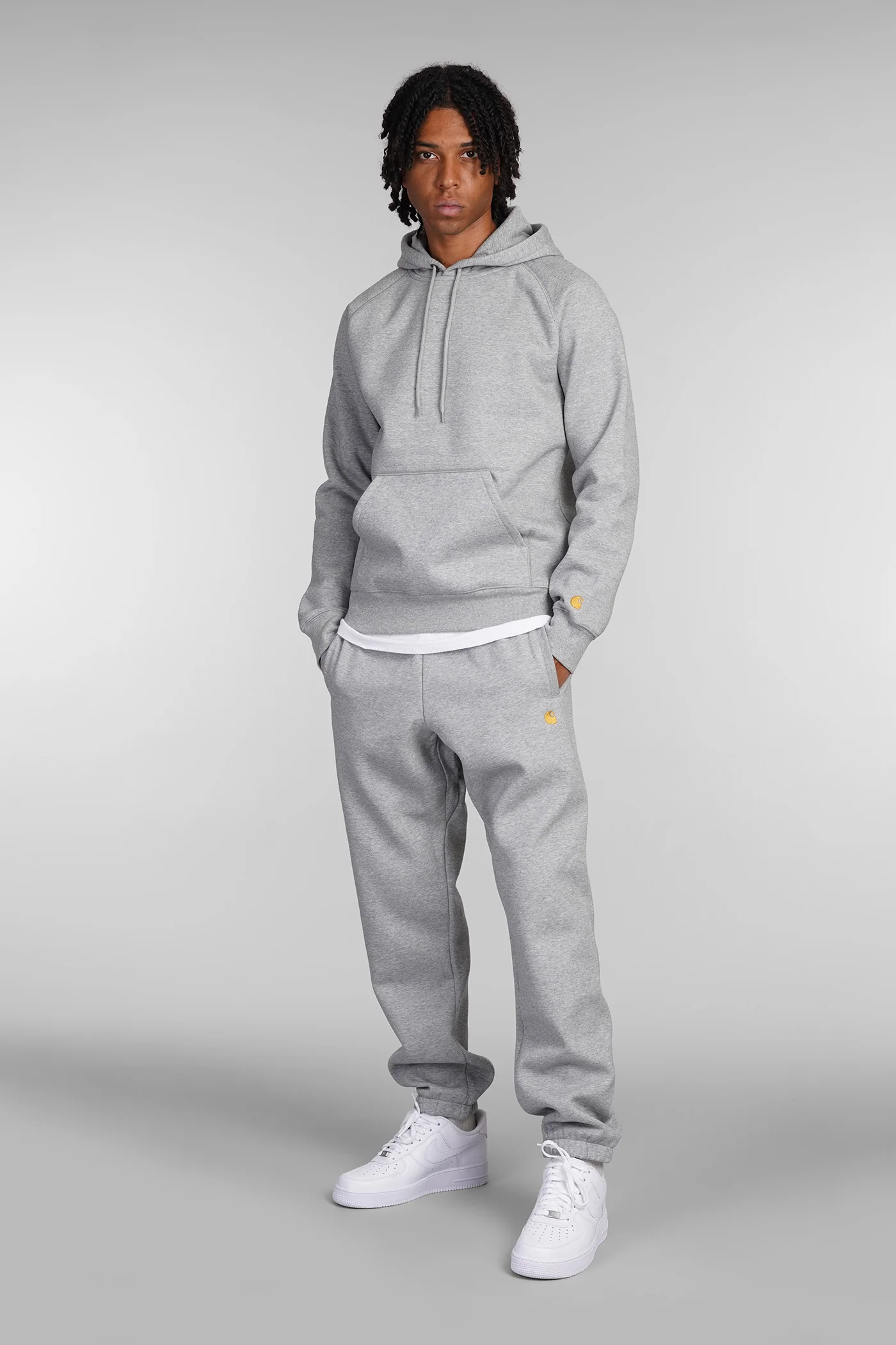 Pants in grey cotton - Image 2