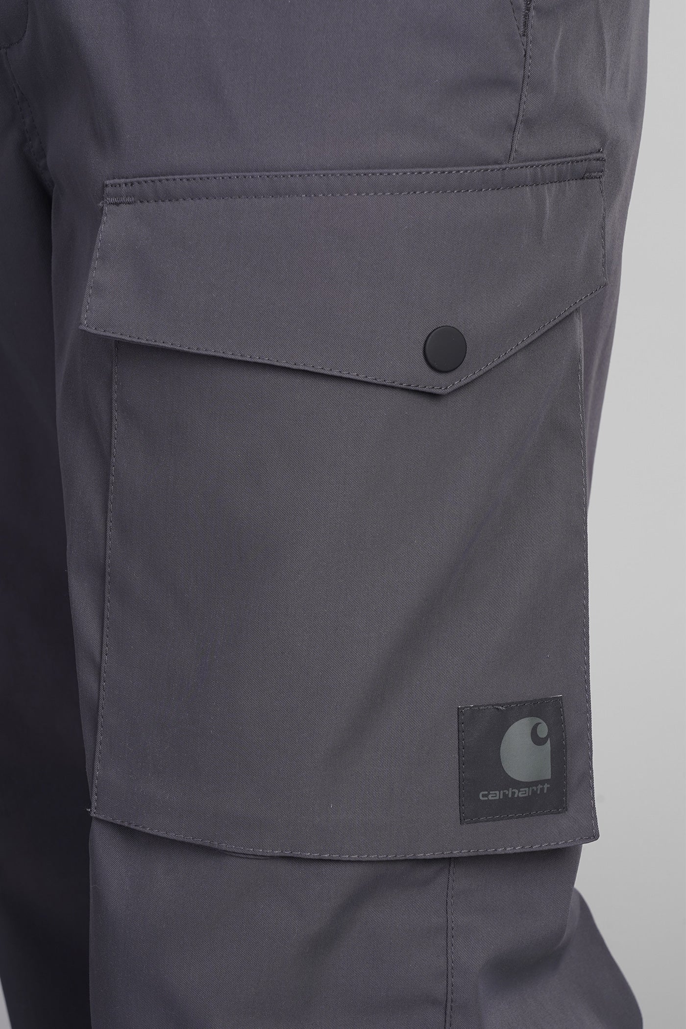Pants in grey polyester - Image 5