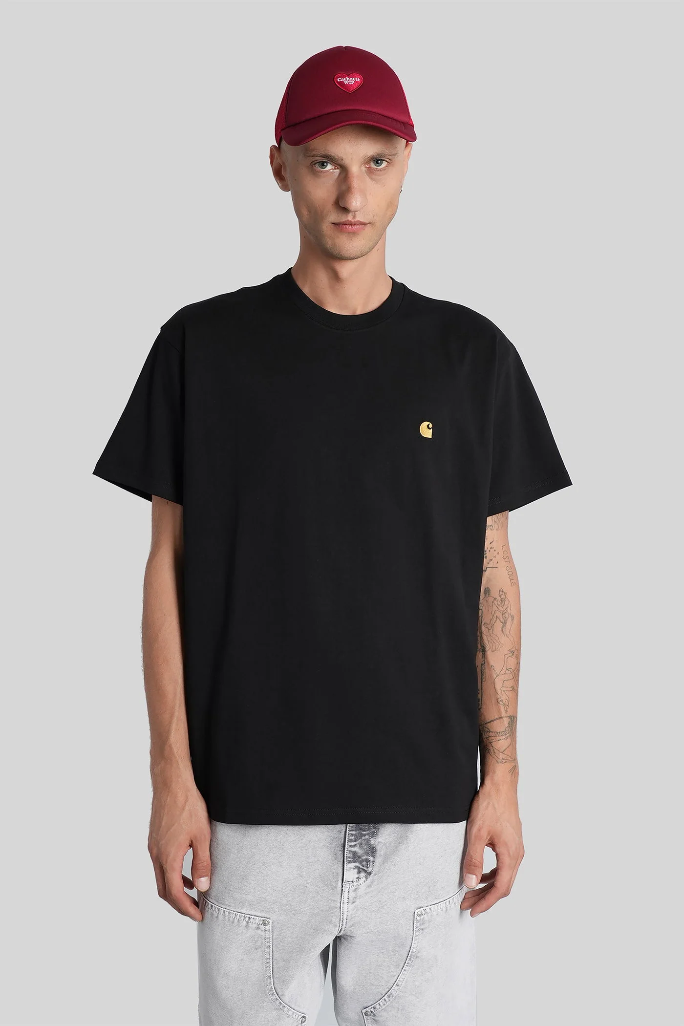 S-S Chase T-shirt T-Shirt in black cotton