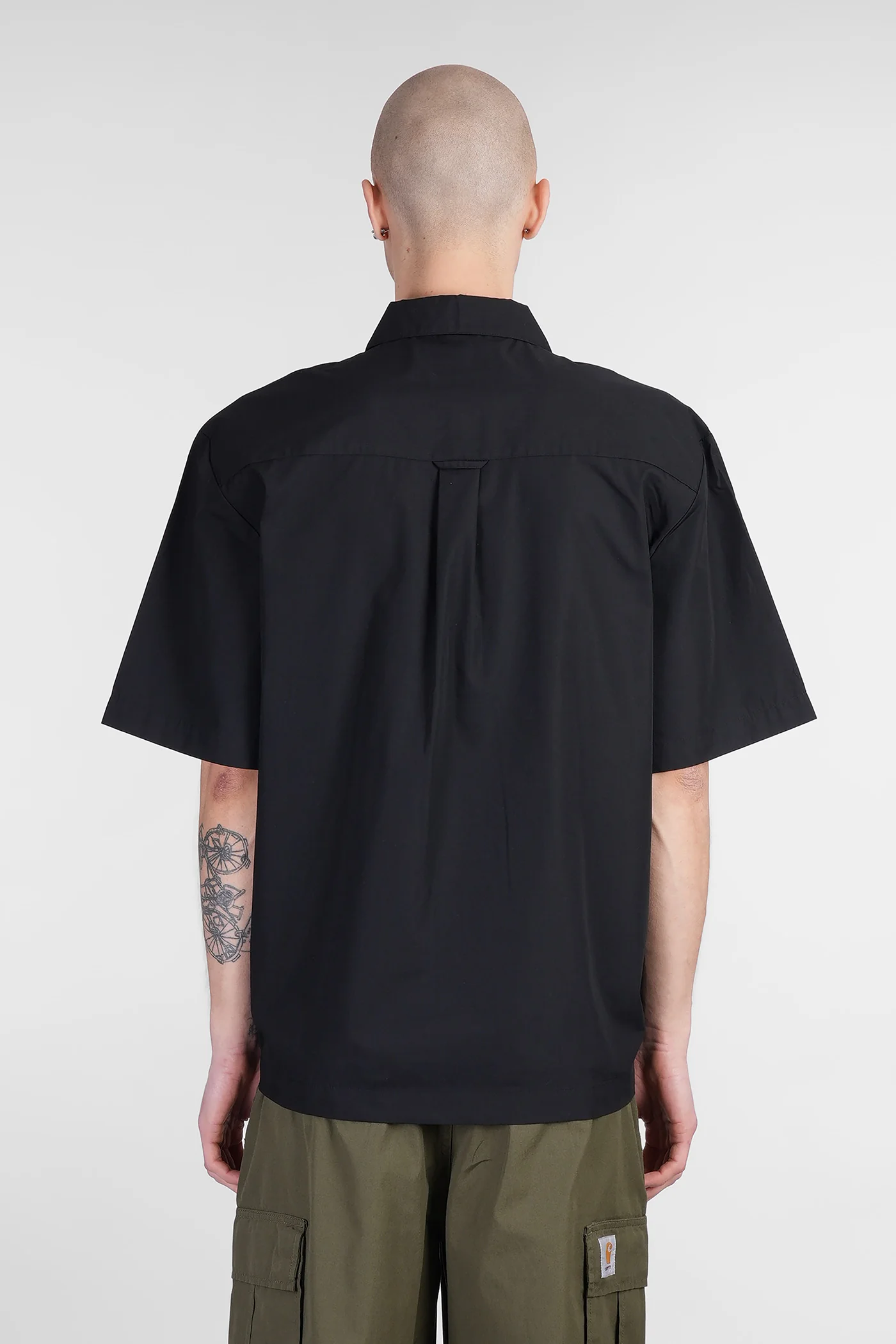 S-S Craft Shirt Shirt in black polyester - Image 3