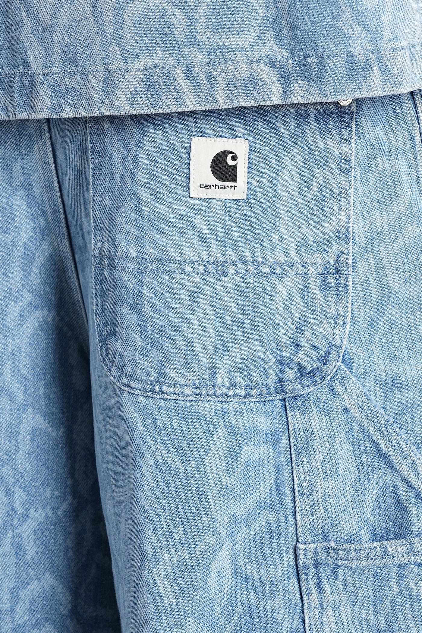 Shorts in blue cotton - Image 5