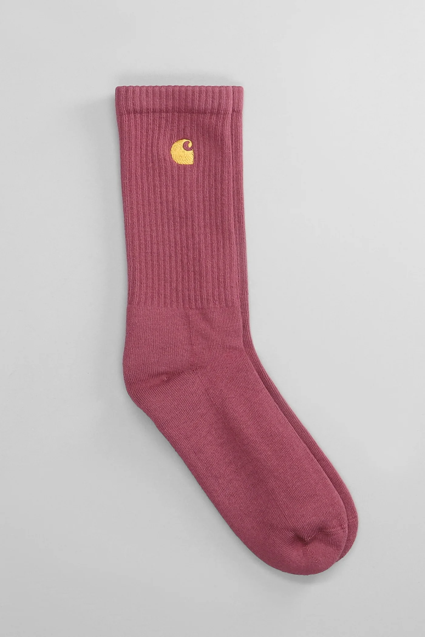 Socks in bordeaux cotton