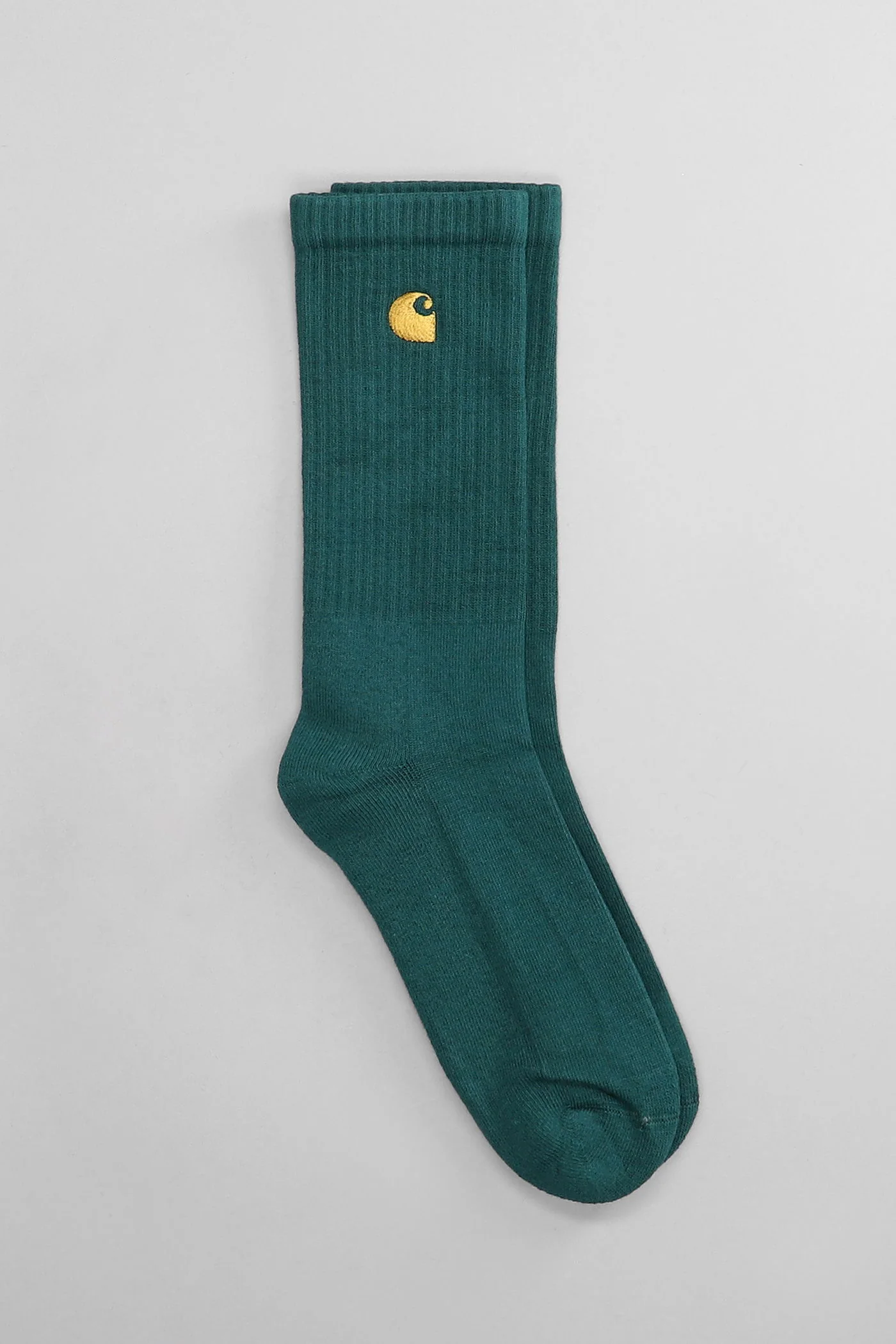 Socks in green cotton