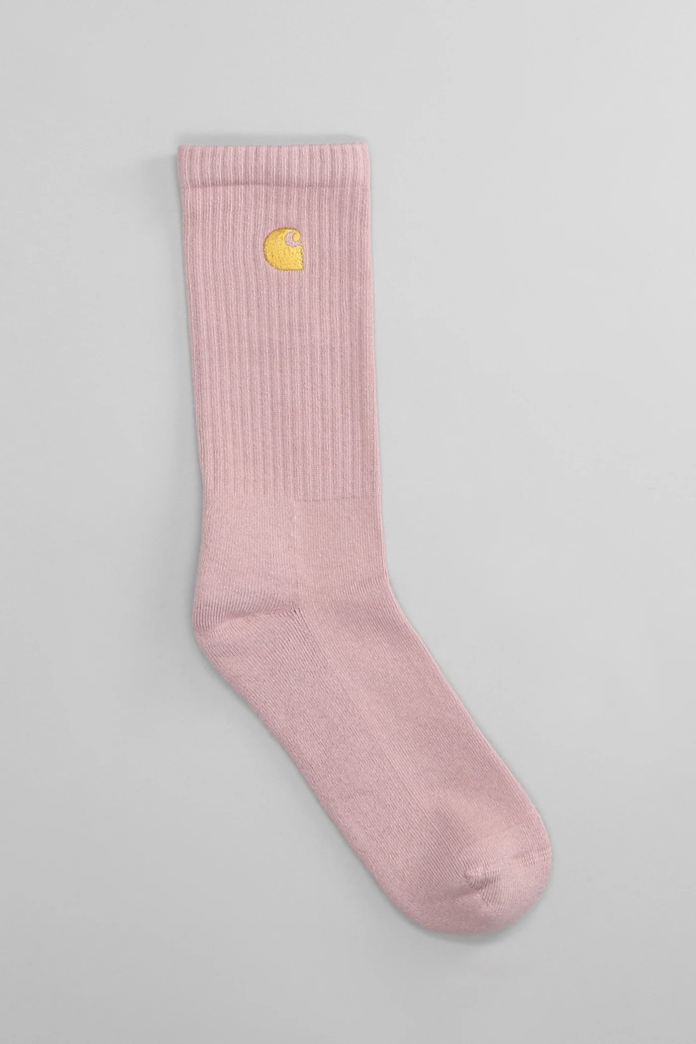 Socks in rose-pink cotton - Image 2