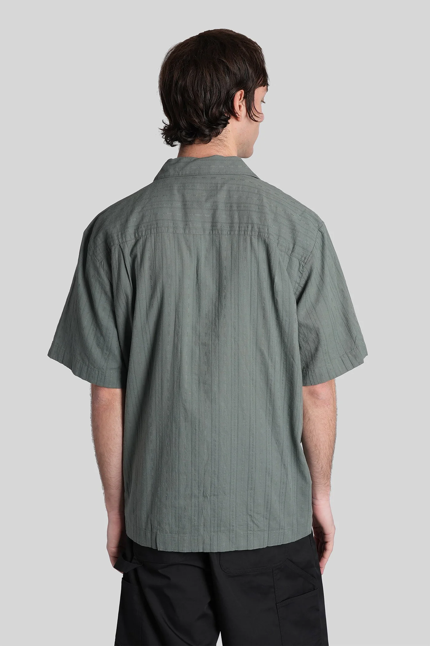 Ss gareth shirt Shirt in green cotton - Image 3