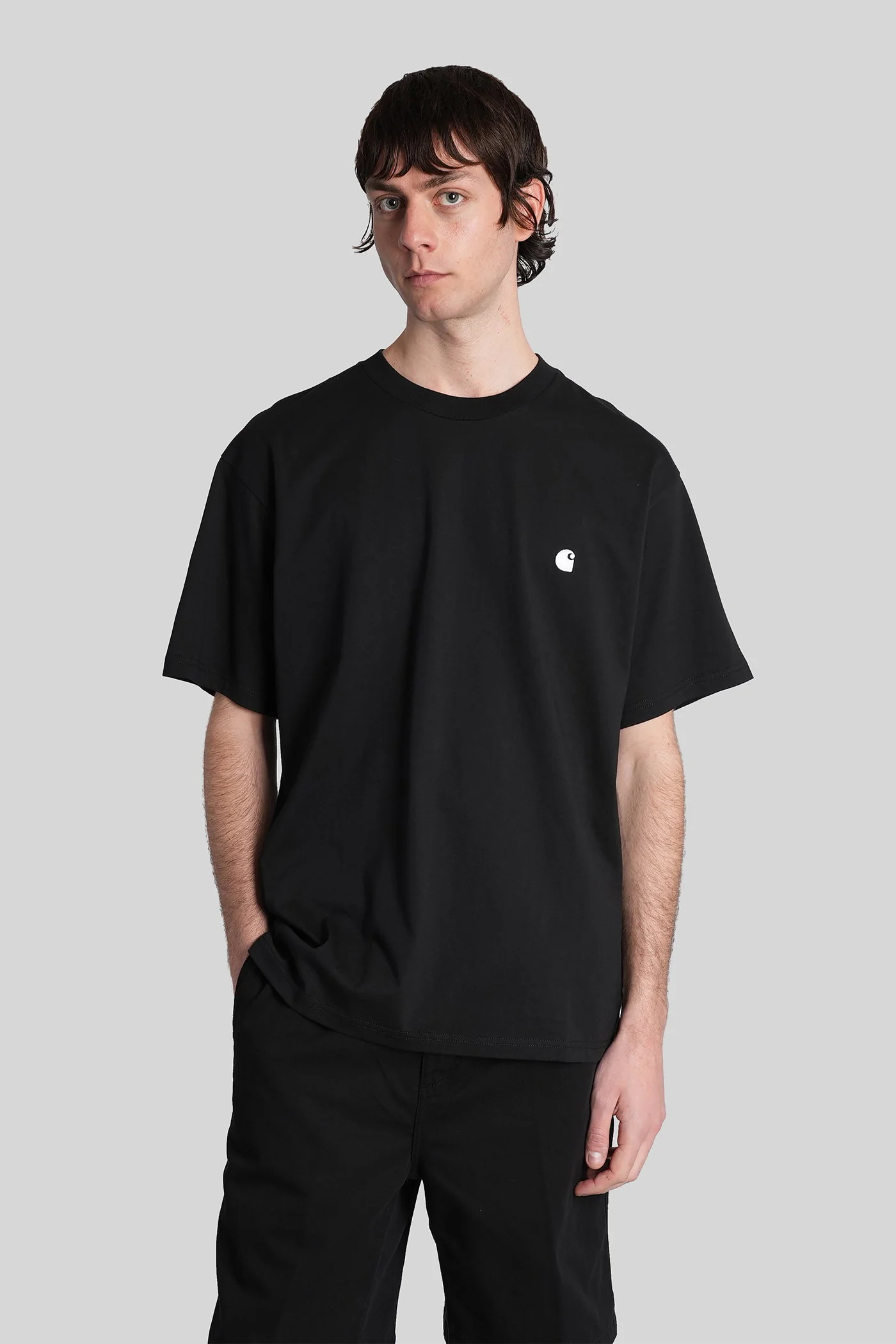 Ss madison t-shirt T-Shirt in black cotton