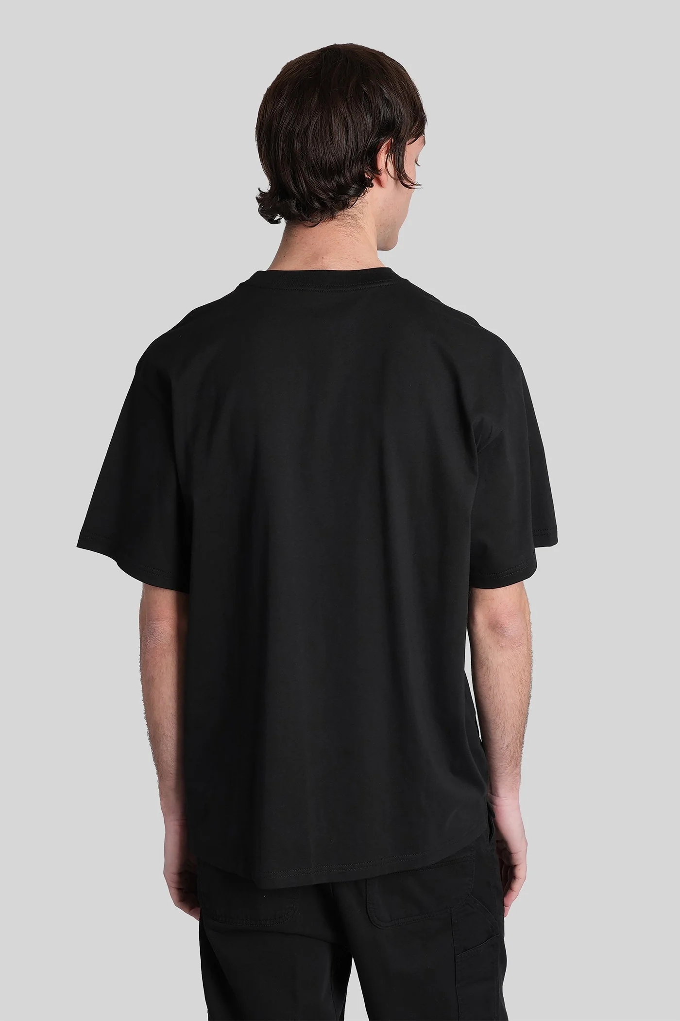 Ss madison t-shirt T-Shirt in black cotton - Image 3