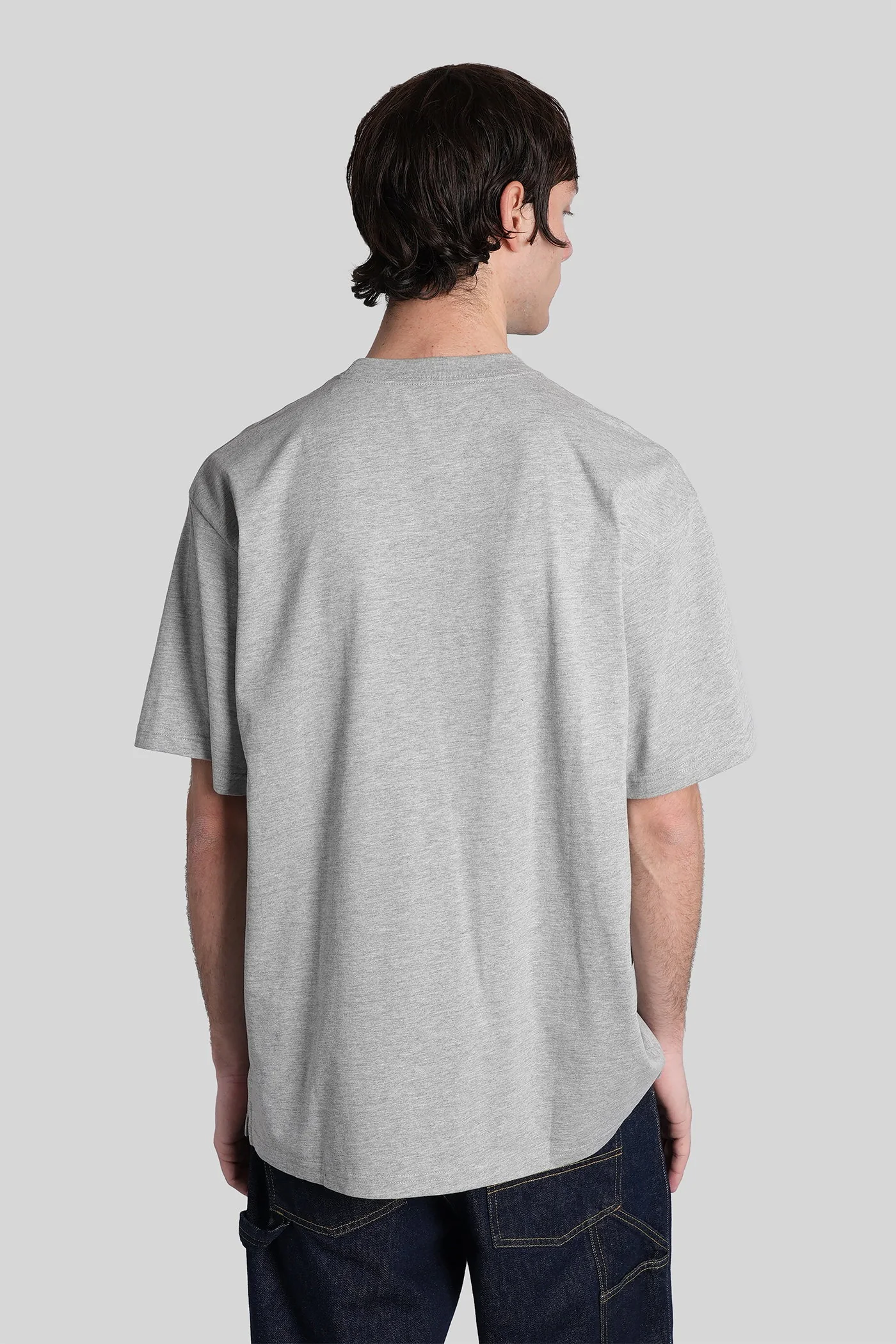 Ss madison t-shirt T-Shirt in grey cotton - Image 3