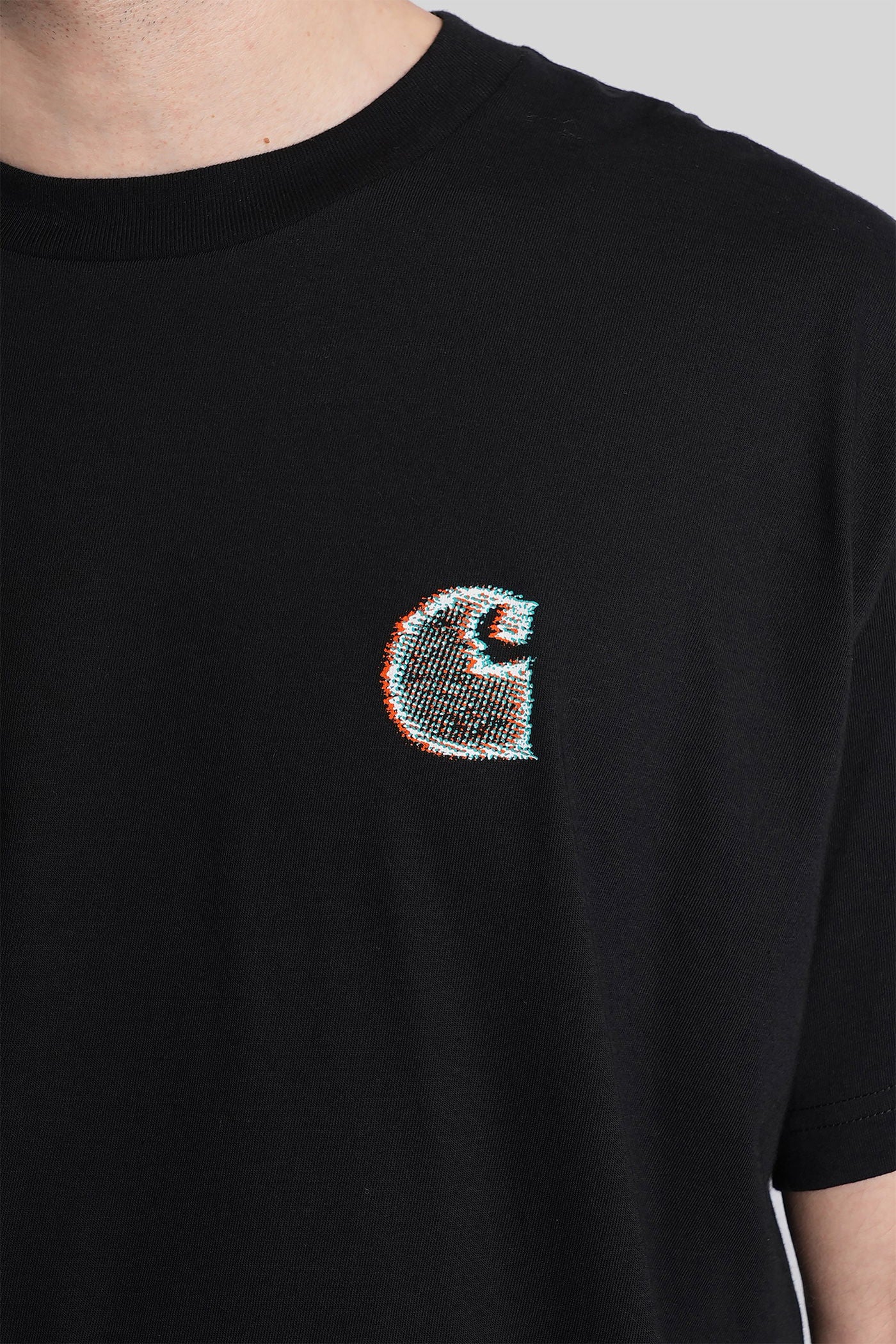 Ss mind your head T-Shirt in black cotton - Image 5