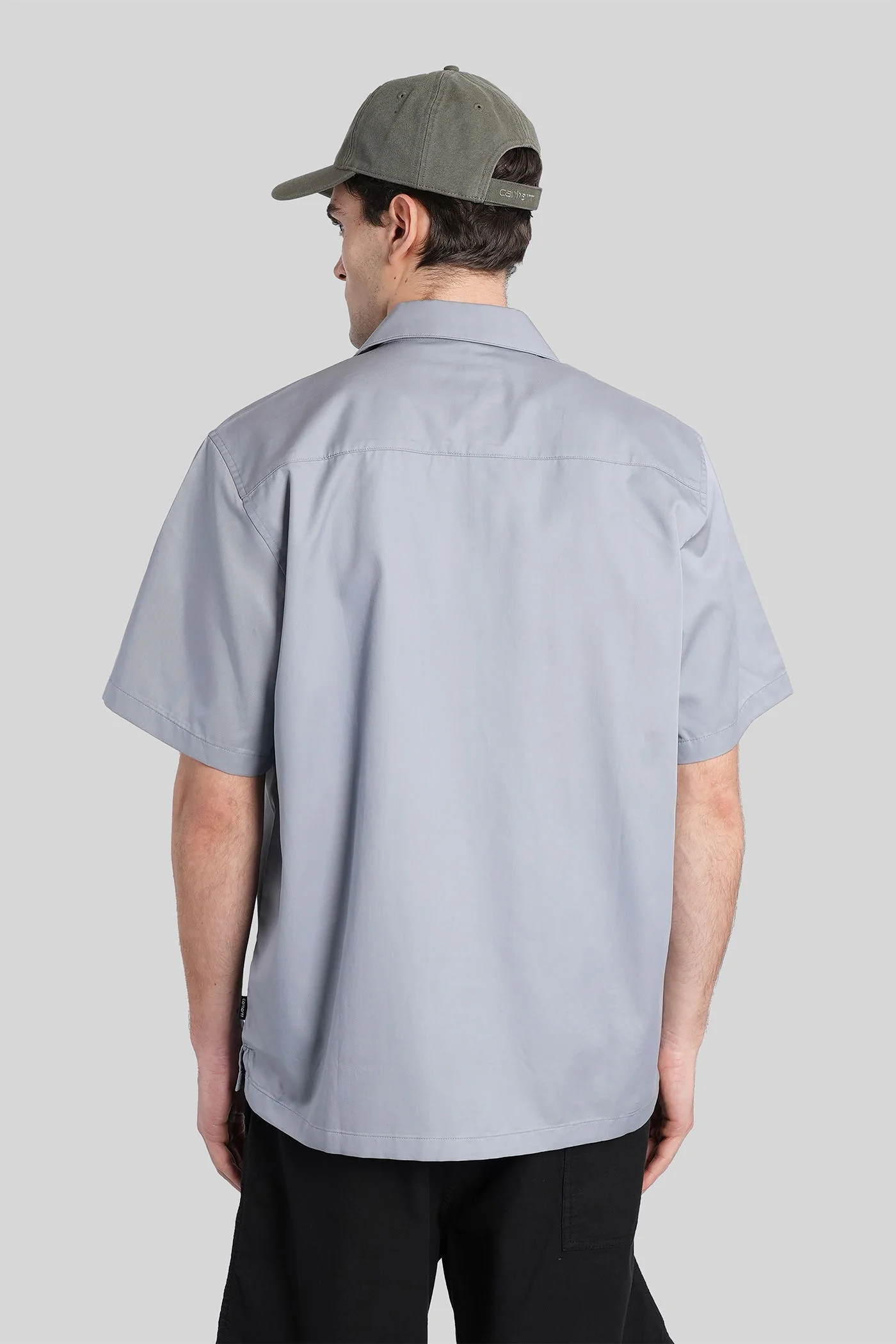 Ss signet shirt Shirt in cyan cotton - Image 3
