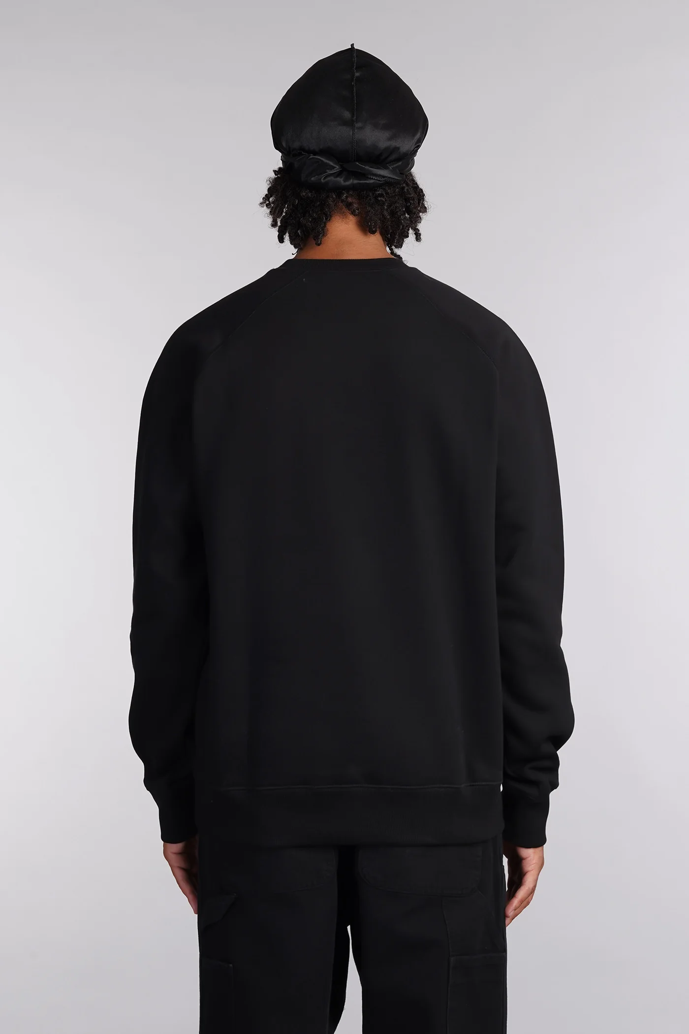Sweatshirt in black cotton - Image 13