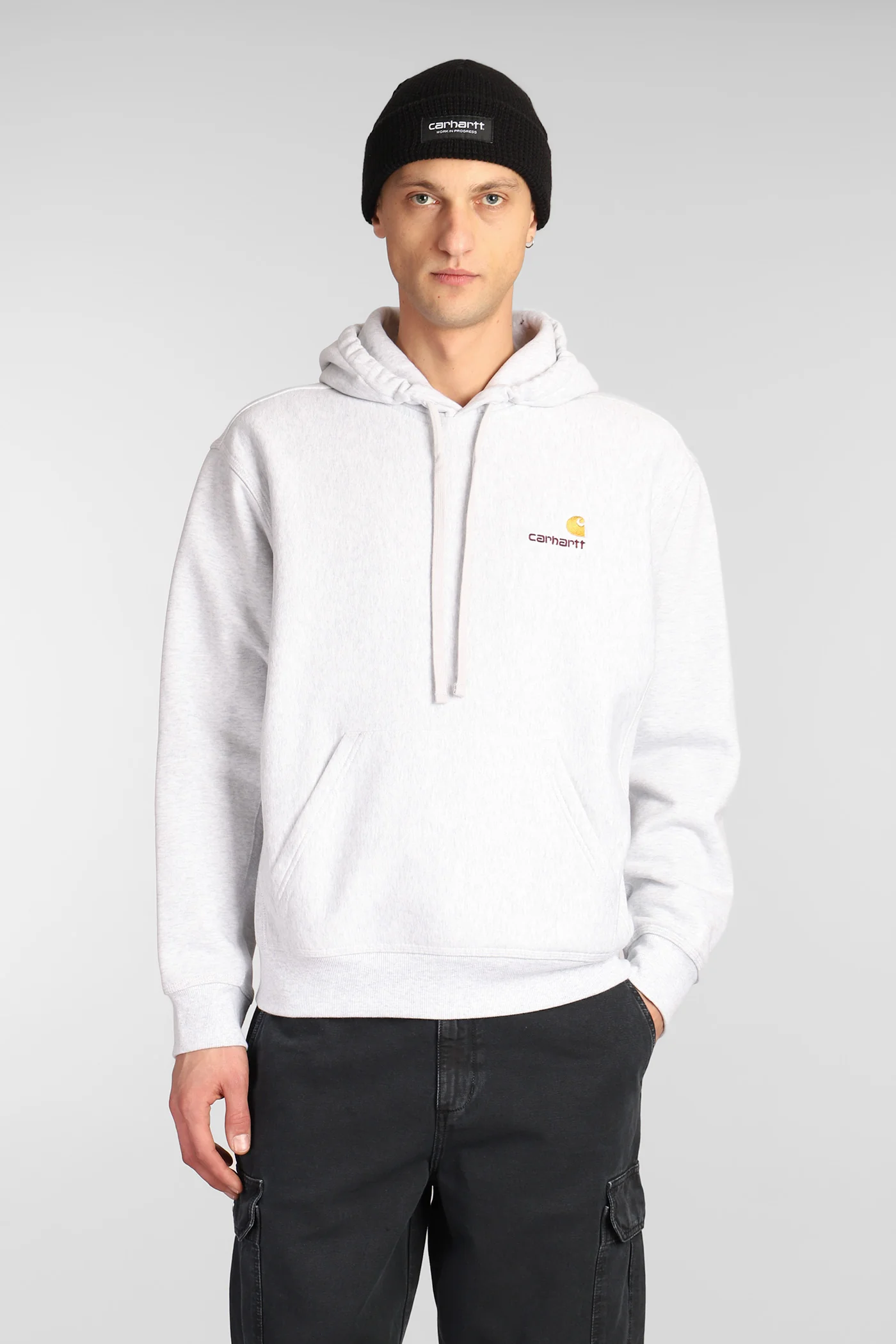Sweatshirt in grey cotton