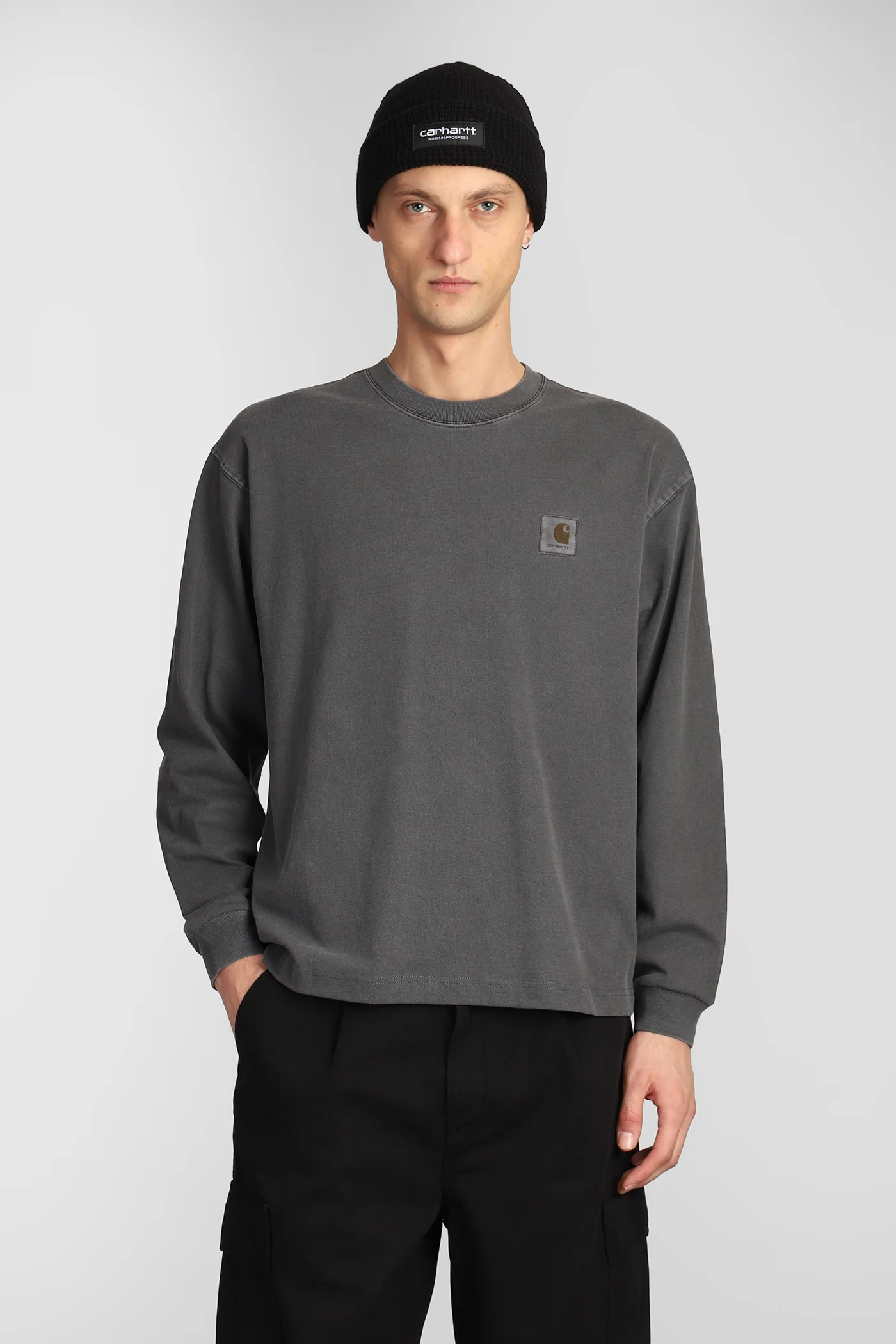 T-Shirt in grey cotton