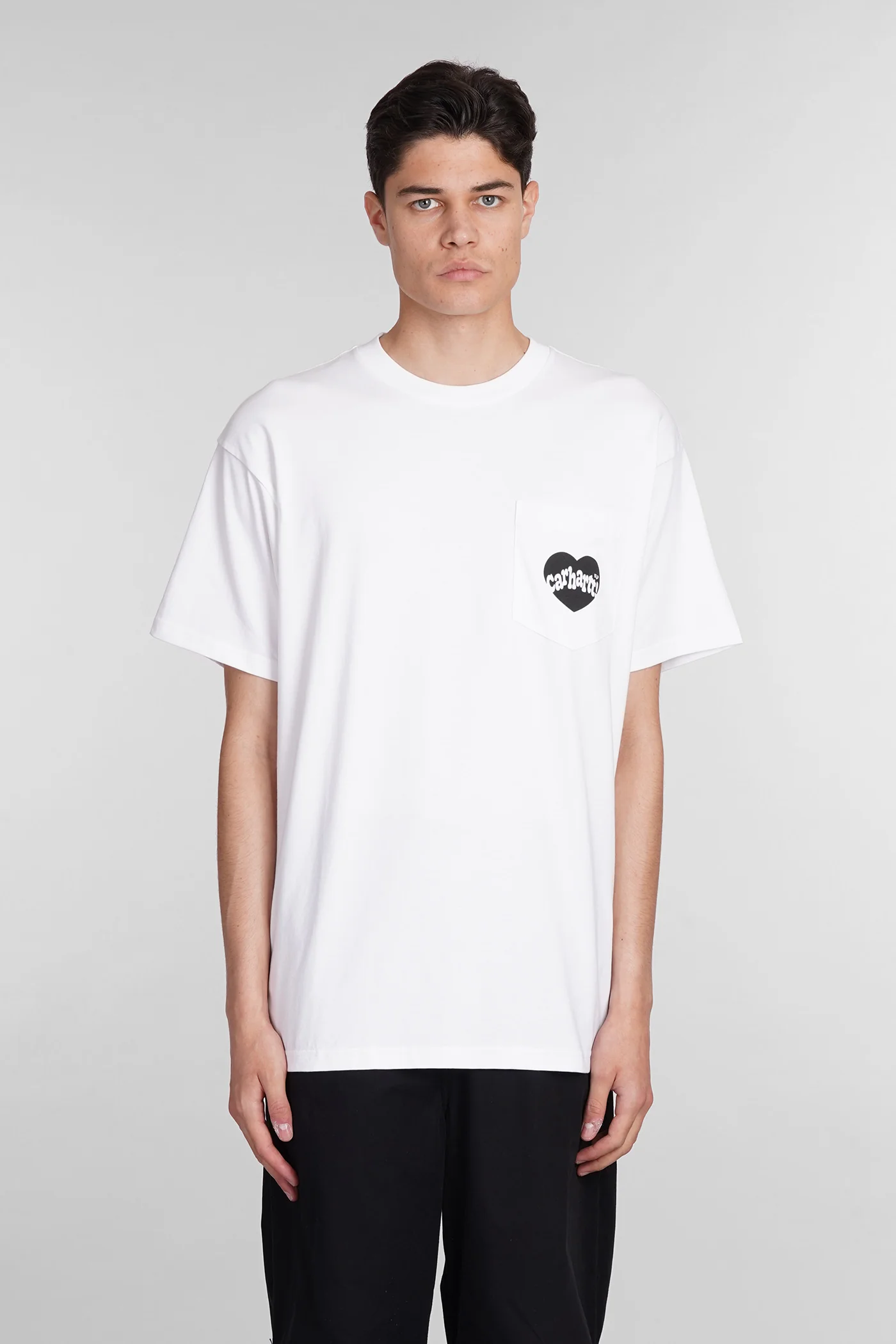 T-Shirt in white cotton