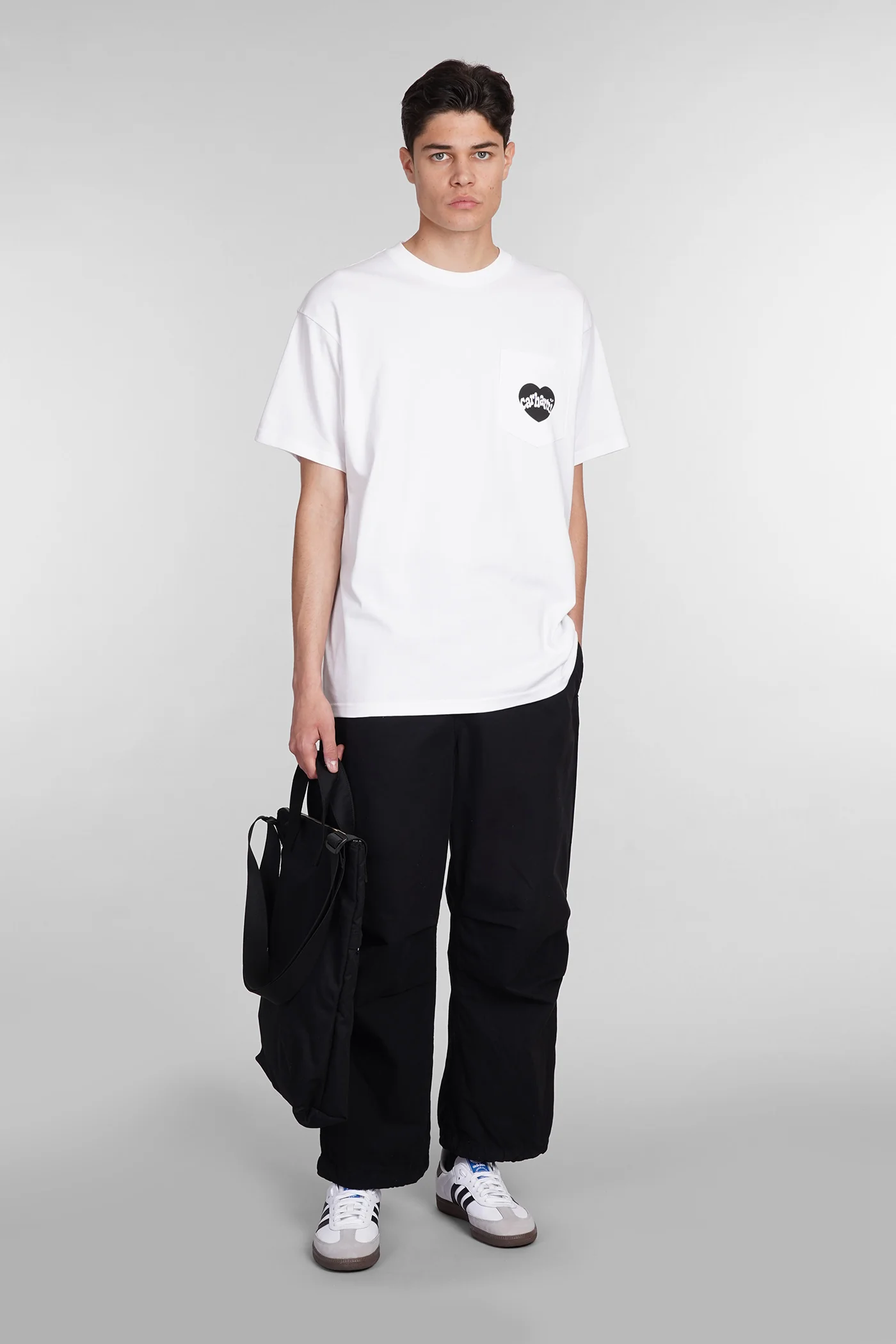 T-Shirt in white cotton - Image 2