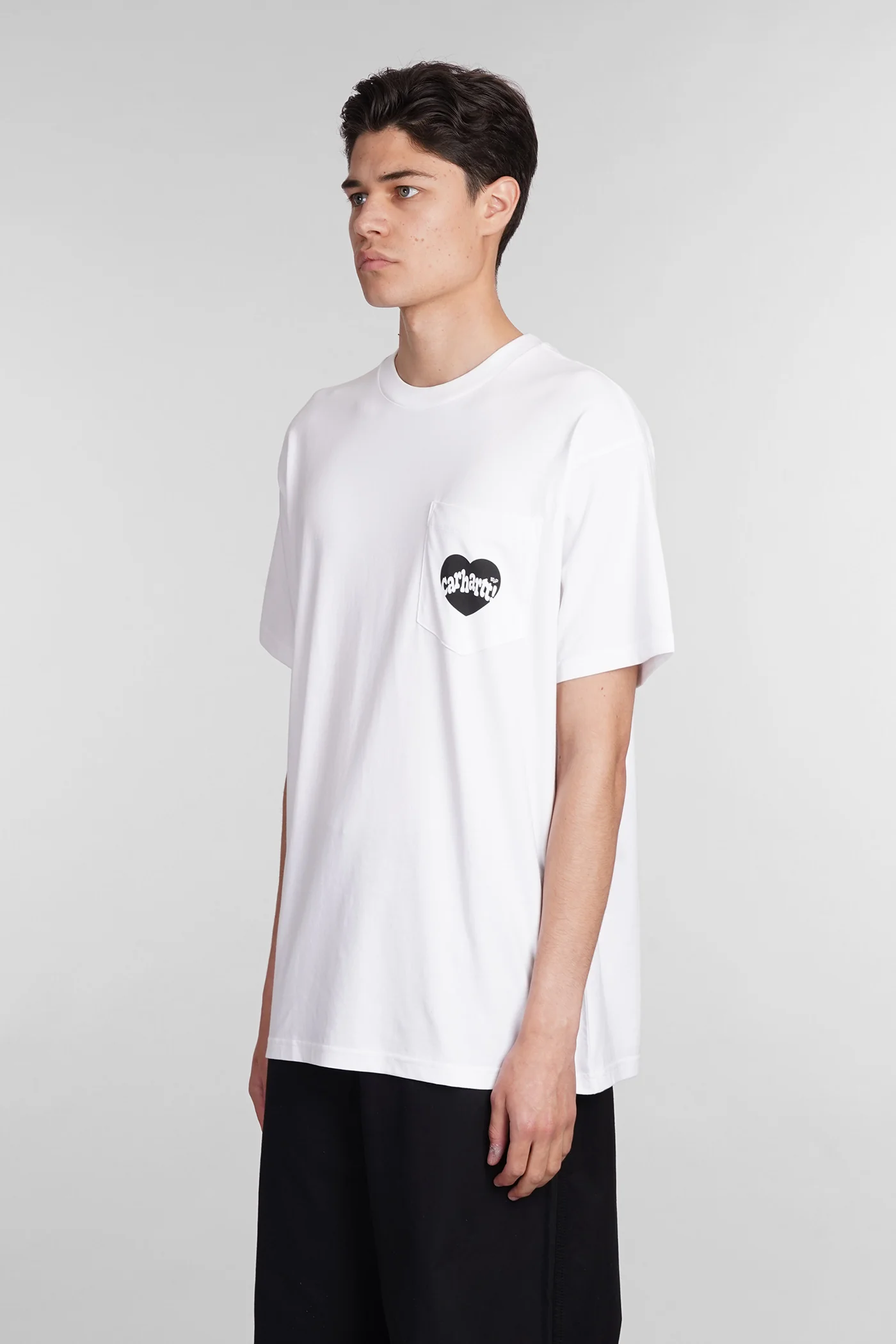 T-Shirt in white cotton - Image 4
