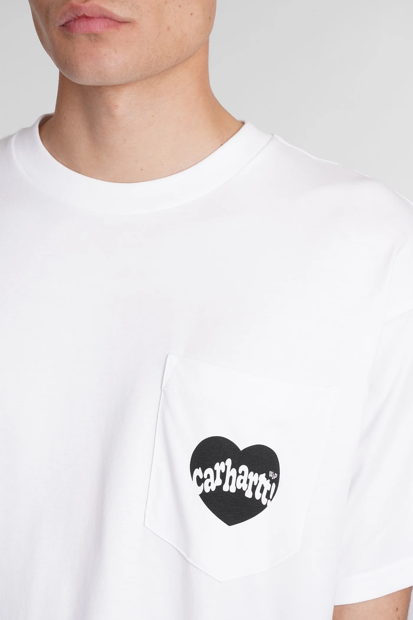 T-Shirt in white cotton - Image 5