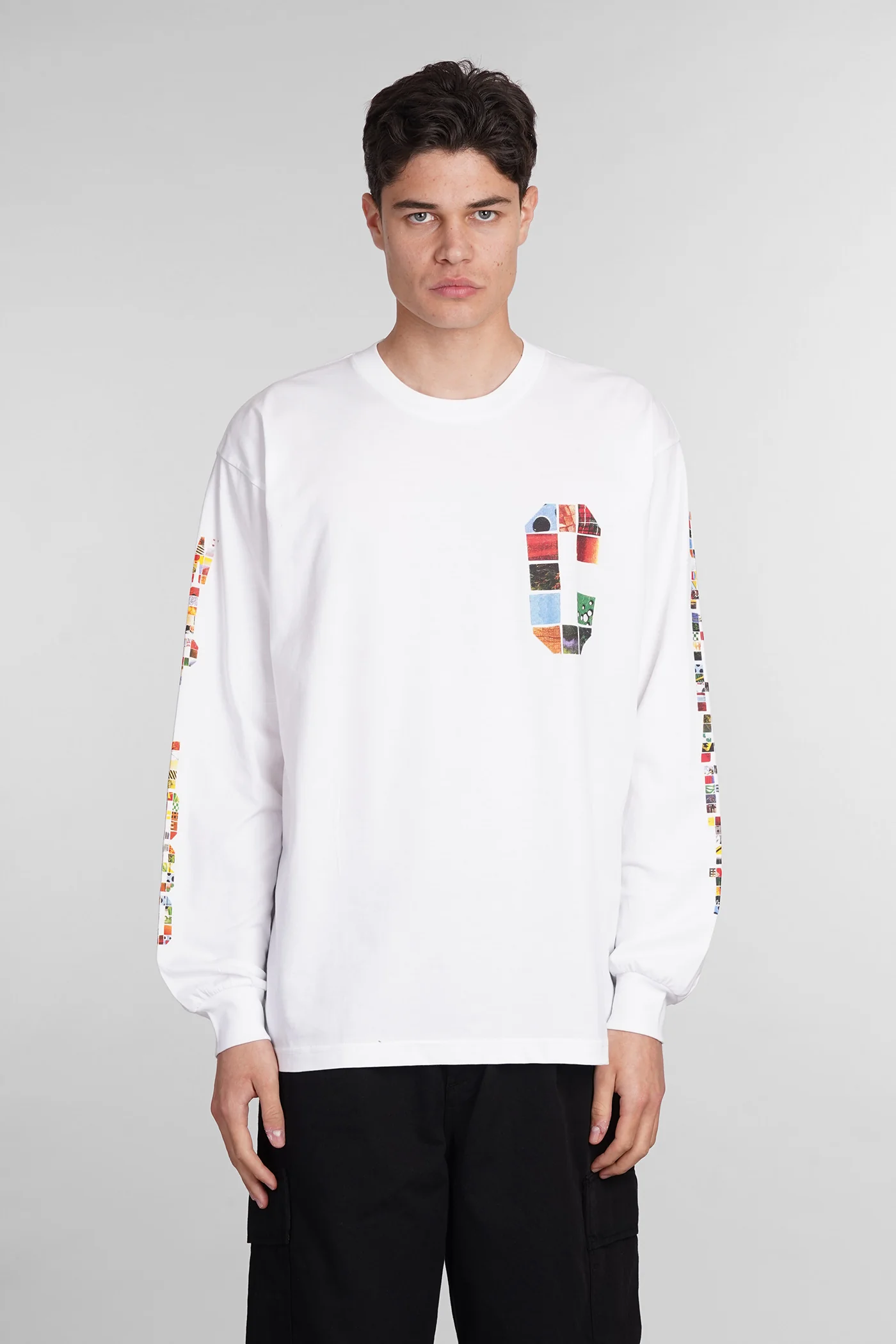 T-Shirt in white cotton