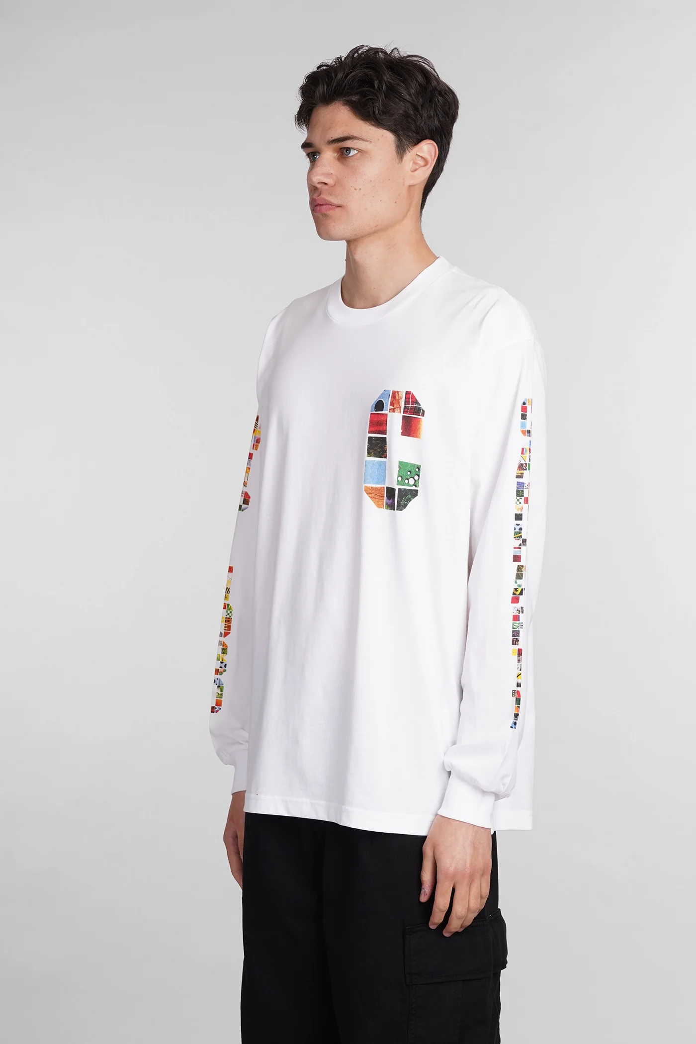 T-Shirt in white cotton - Image 4