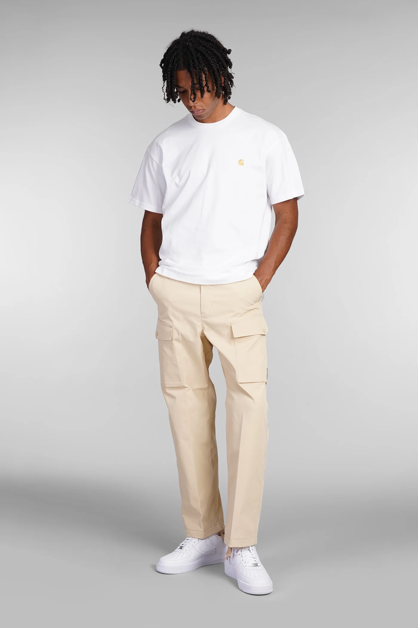 T-Shirt in white cotton - Image 2