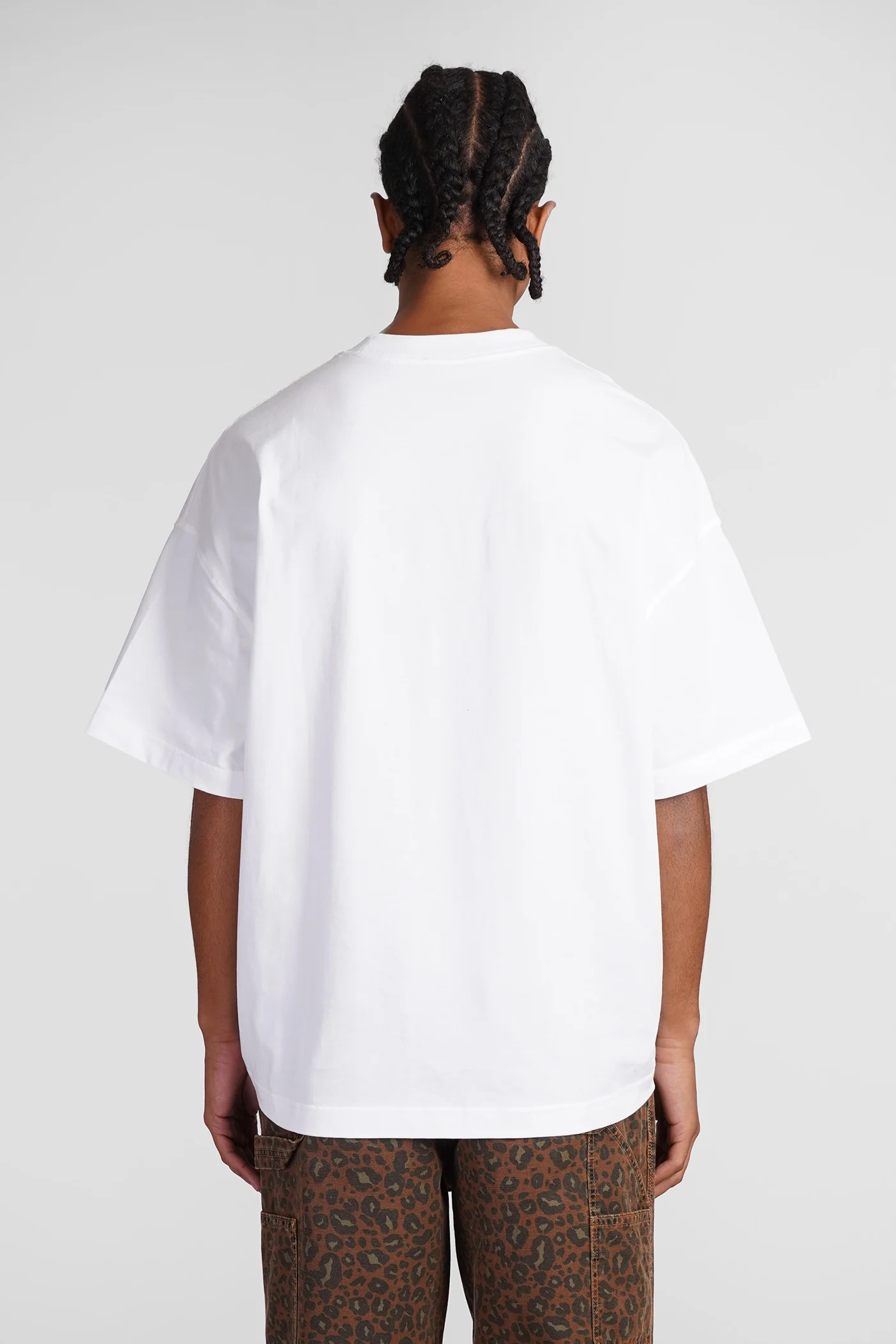 T-Shirt in white cotton - Image 3