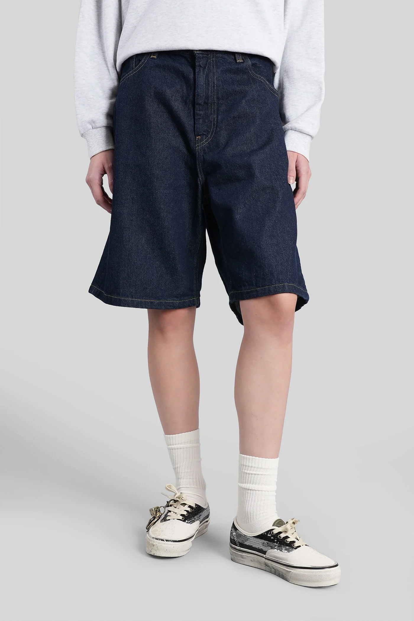 W brandon short Shorts in blue cotton