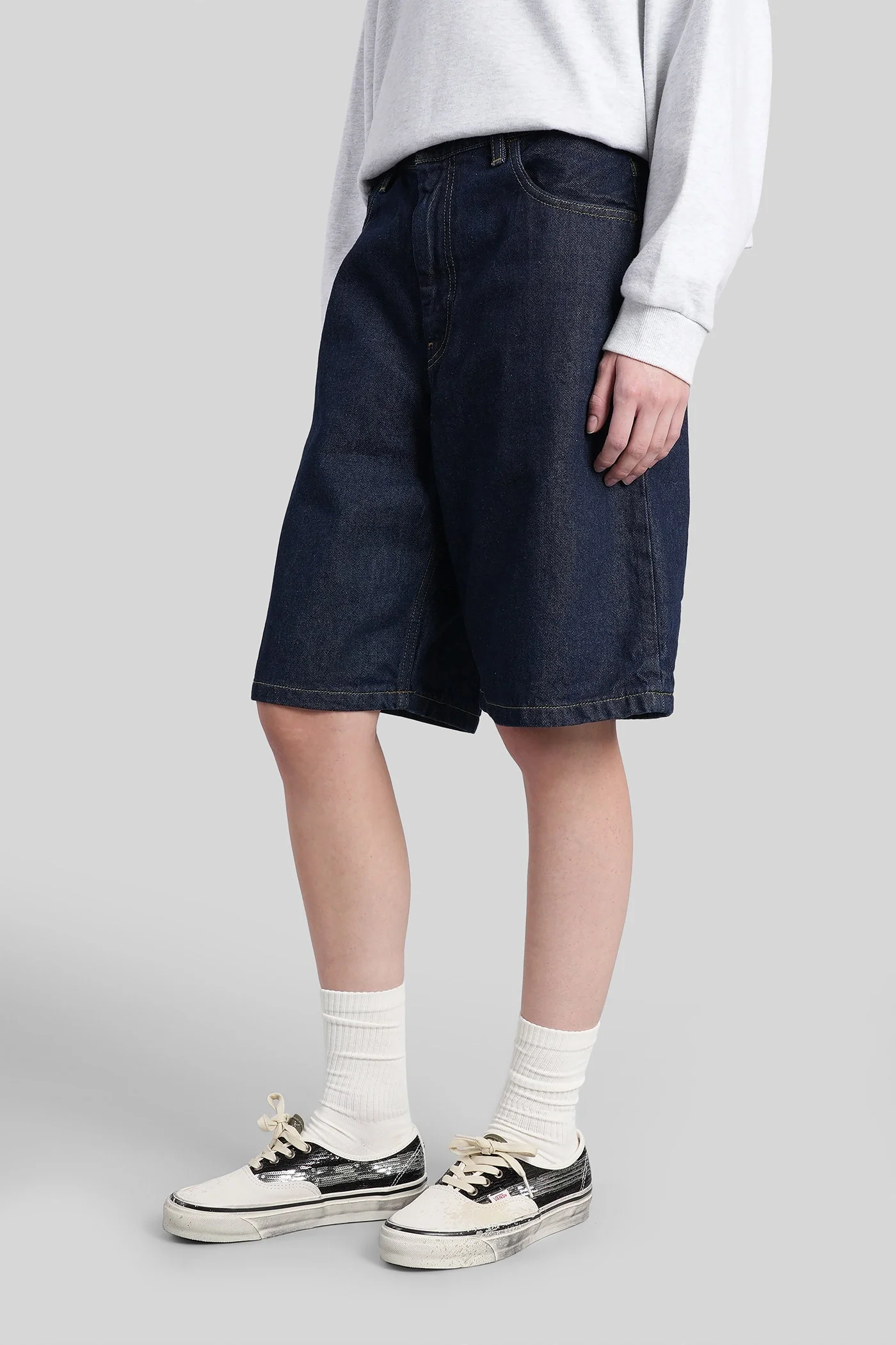 W brandon short Shorts in blue cotton - Image 4