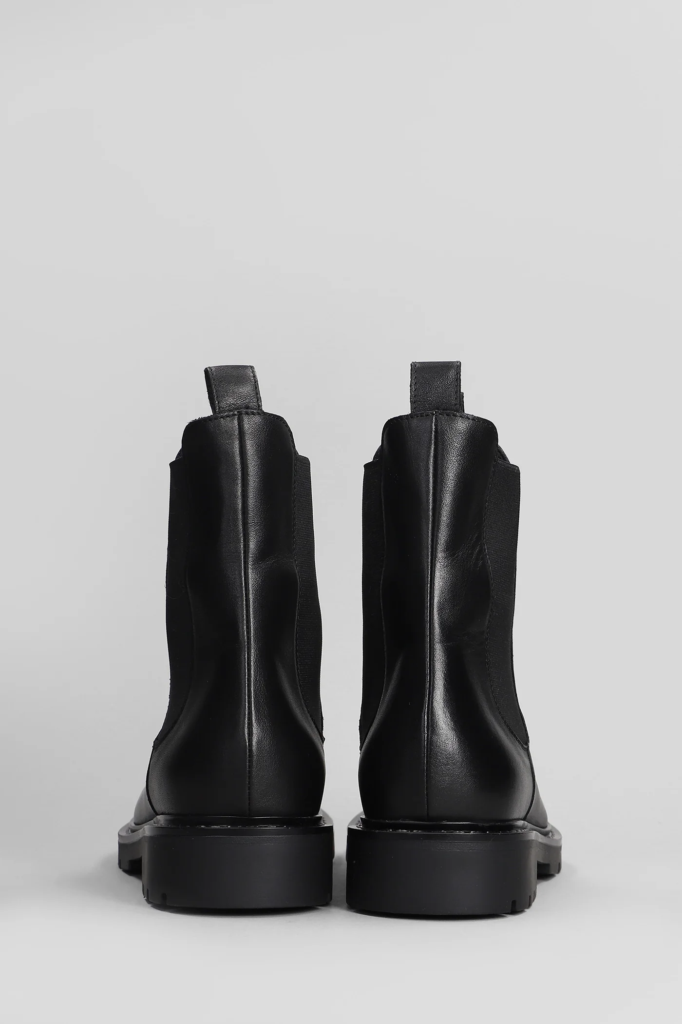 Brit Beat Combat boots in black leather - Image 4
